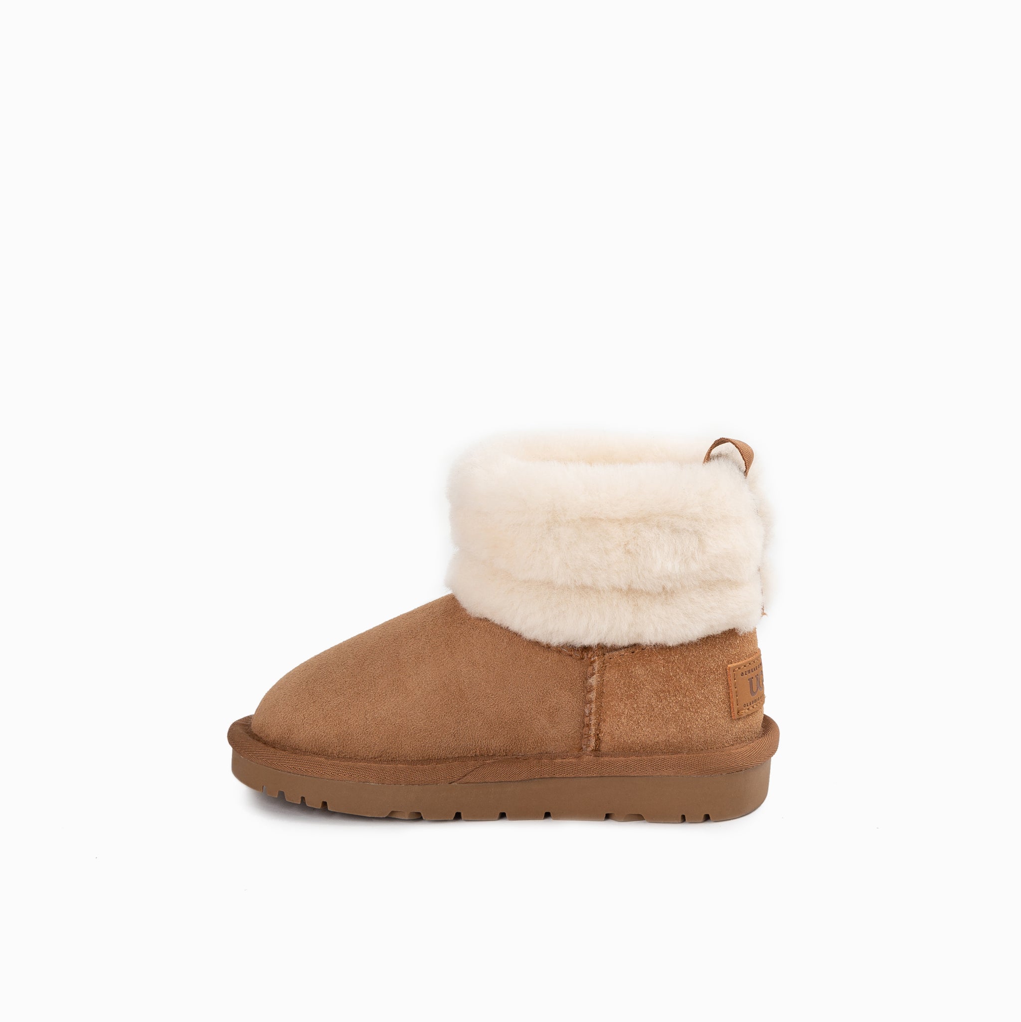 Ugg Kids Fluff Mini Boots - Chestnut