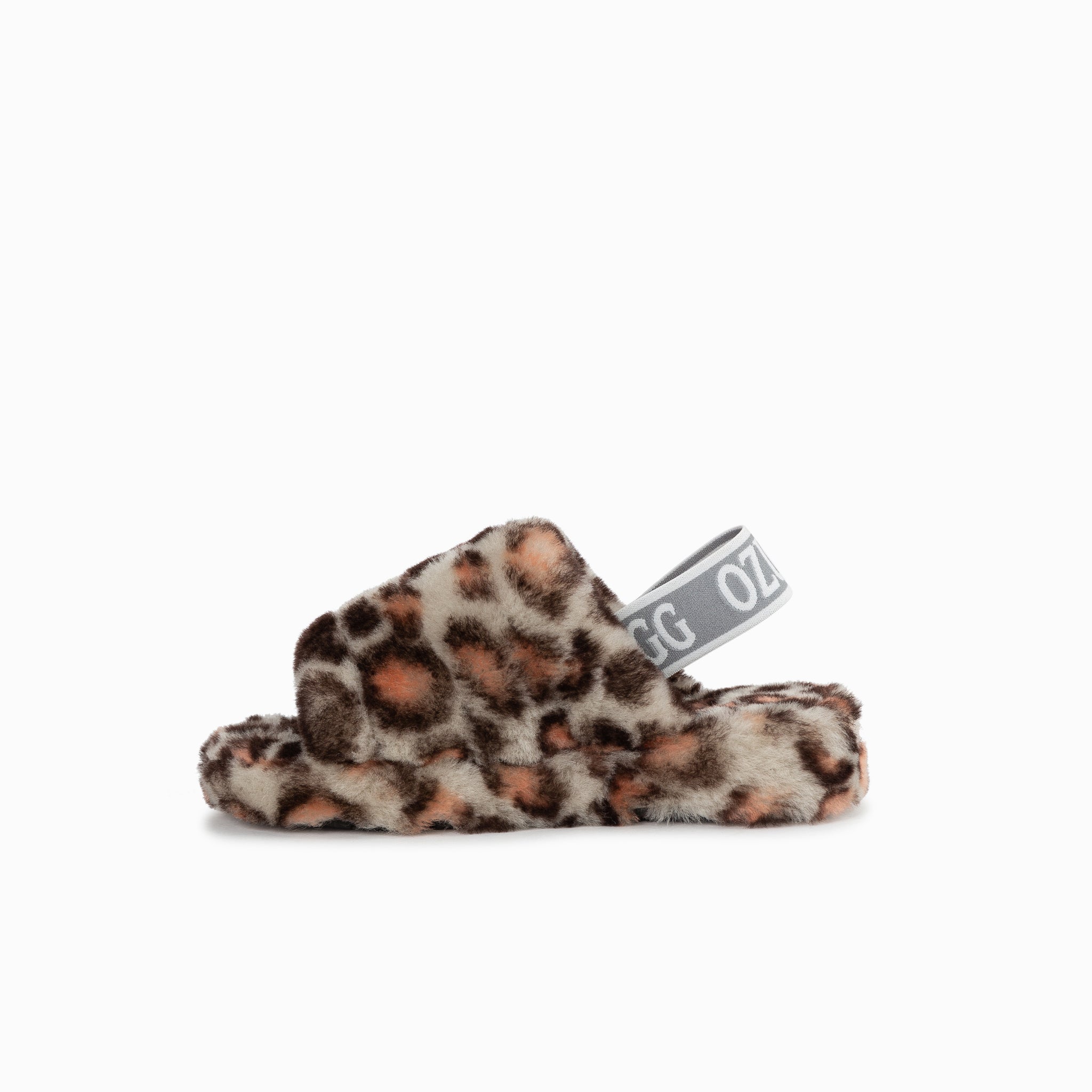Ugg Kids Brooklyn  Fluff Slide - Stormygrey