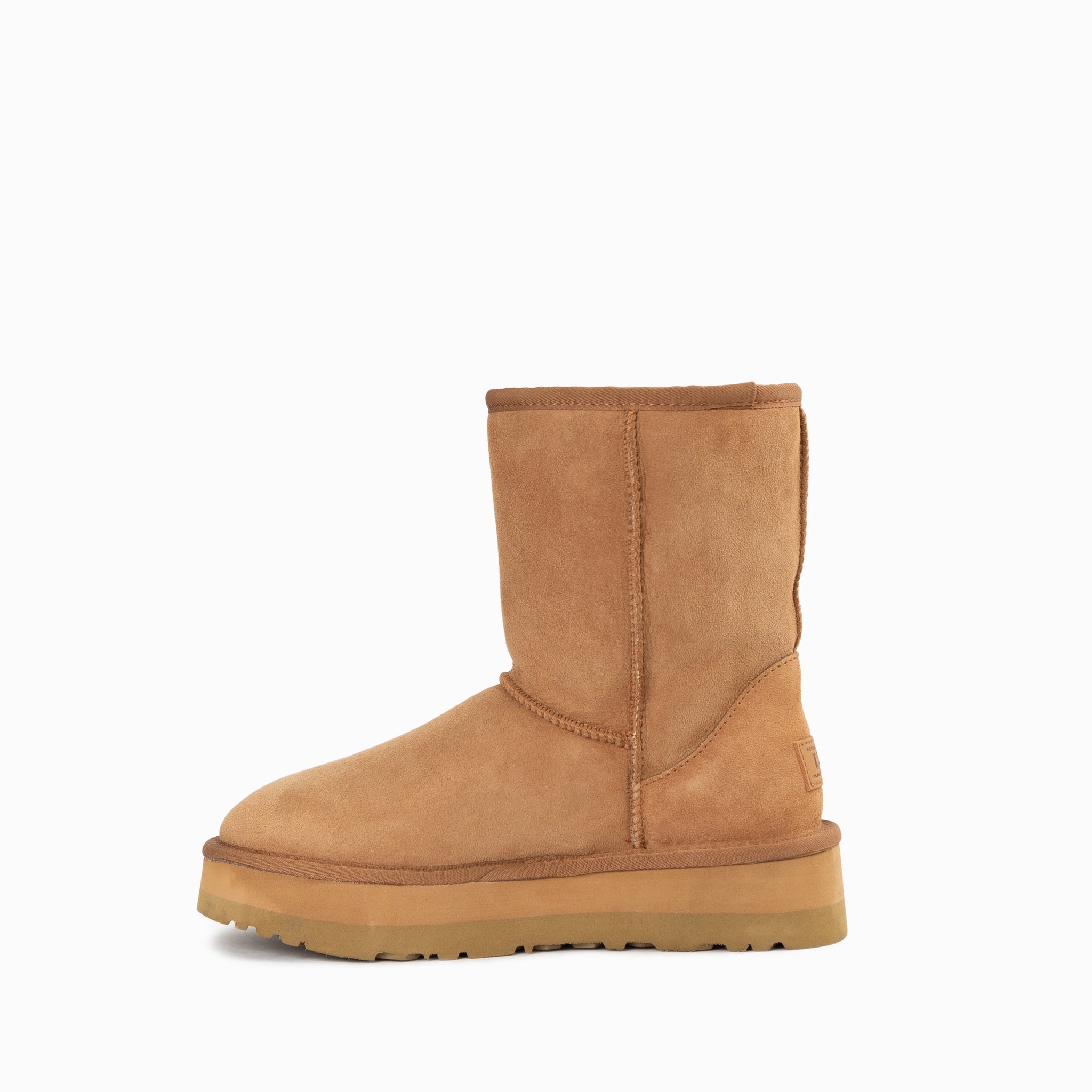 Ugg Classic Platform Short Boots (Water Resistant) - Chestnut
