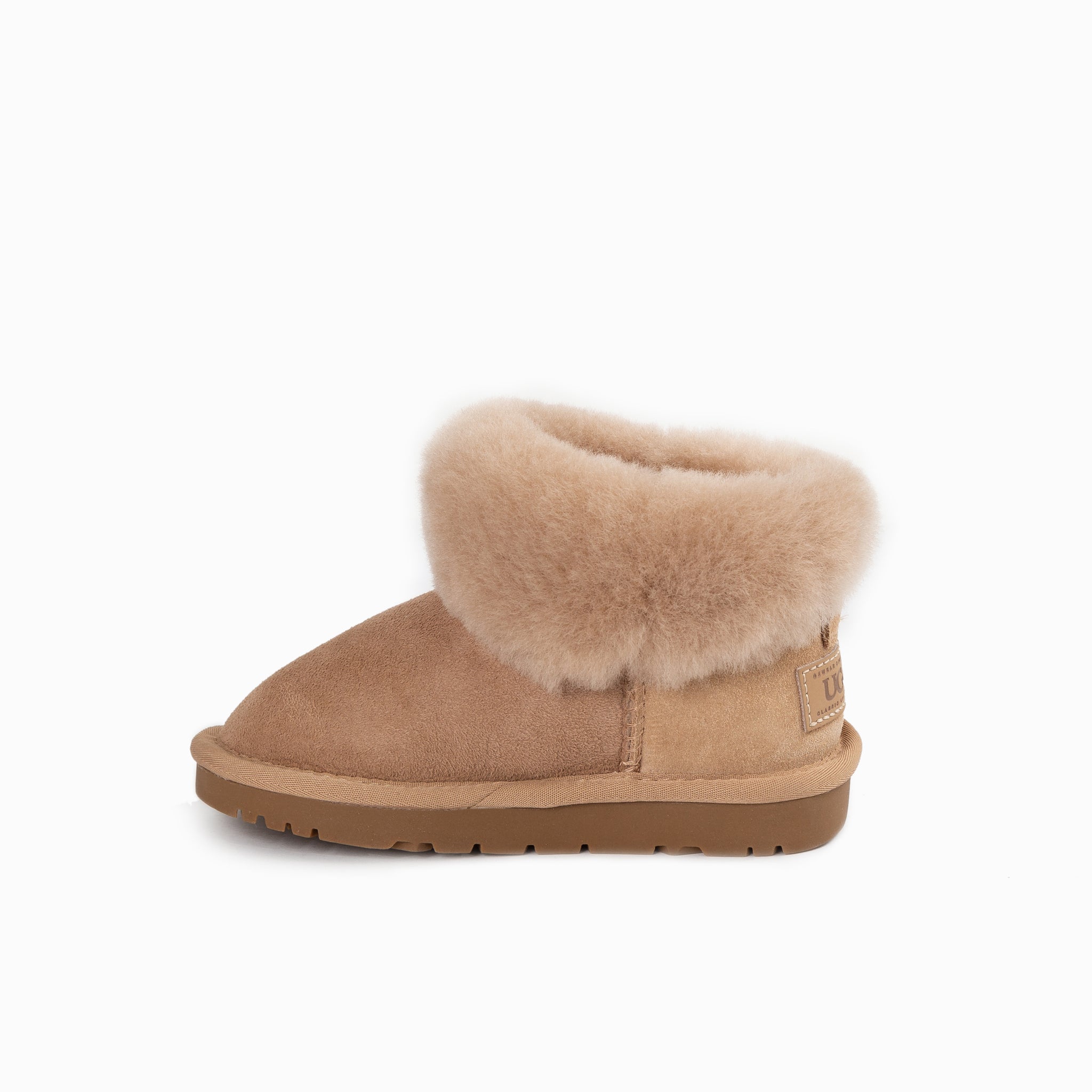 Ugg Kids Classic Fluff Mini Boots (Water Resistant) - Bronze
