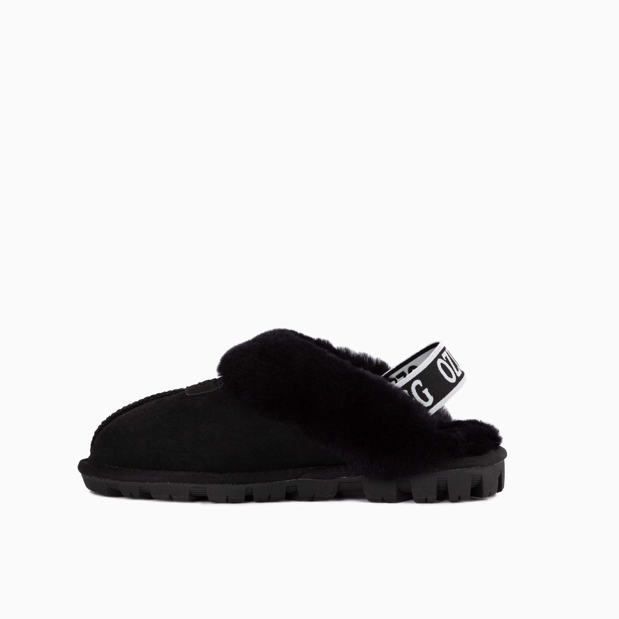 Ugg Coquette Slipper (Elastic Backstrap) (Water Resistant) - Black