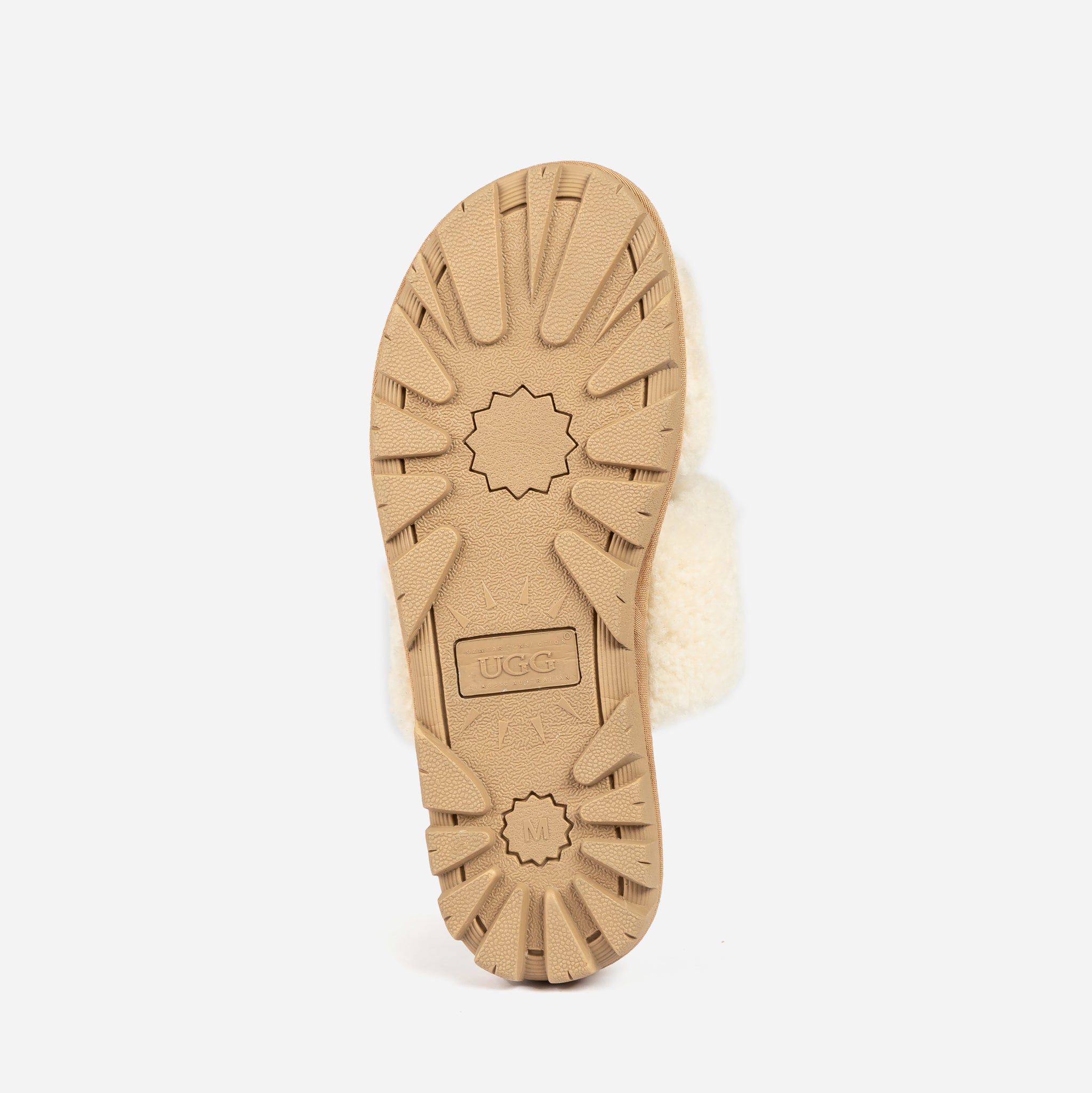 Ugg Evelyn Curly Slide - Natural