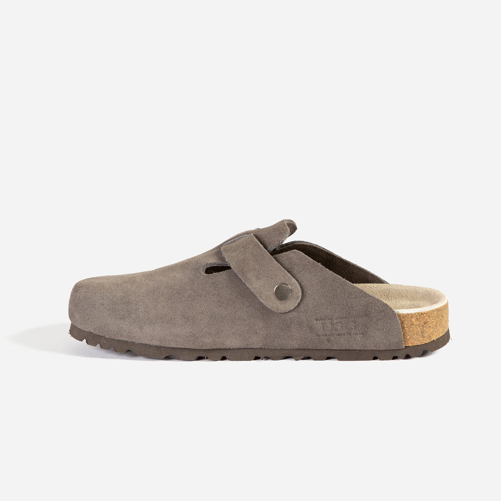 Ugg Aussie Soft Footbed  Unisex Slipper - Grey