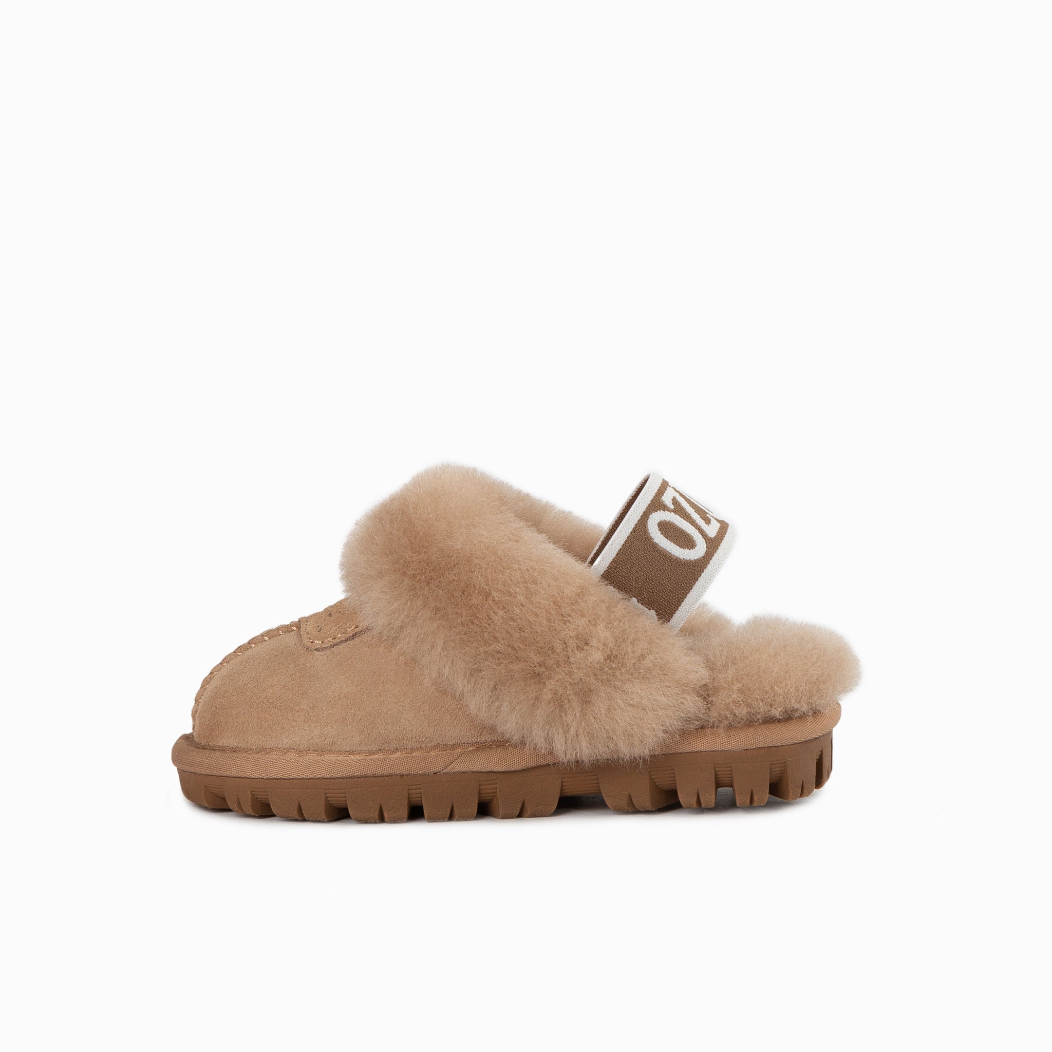 Ugg Kids Coquette  Slipper (Elastic Backstrap)( Water Resistant) - Bronze