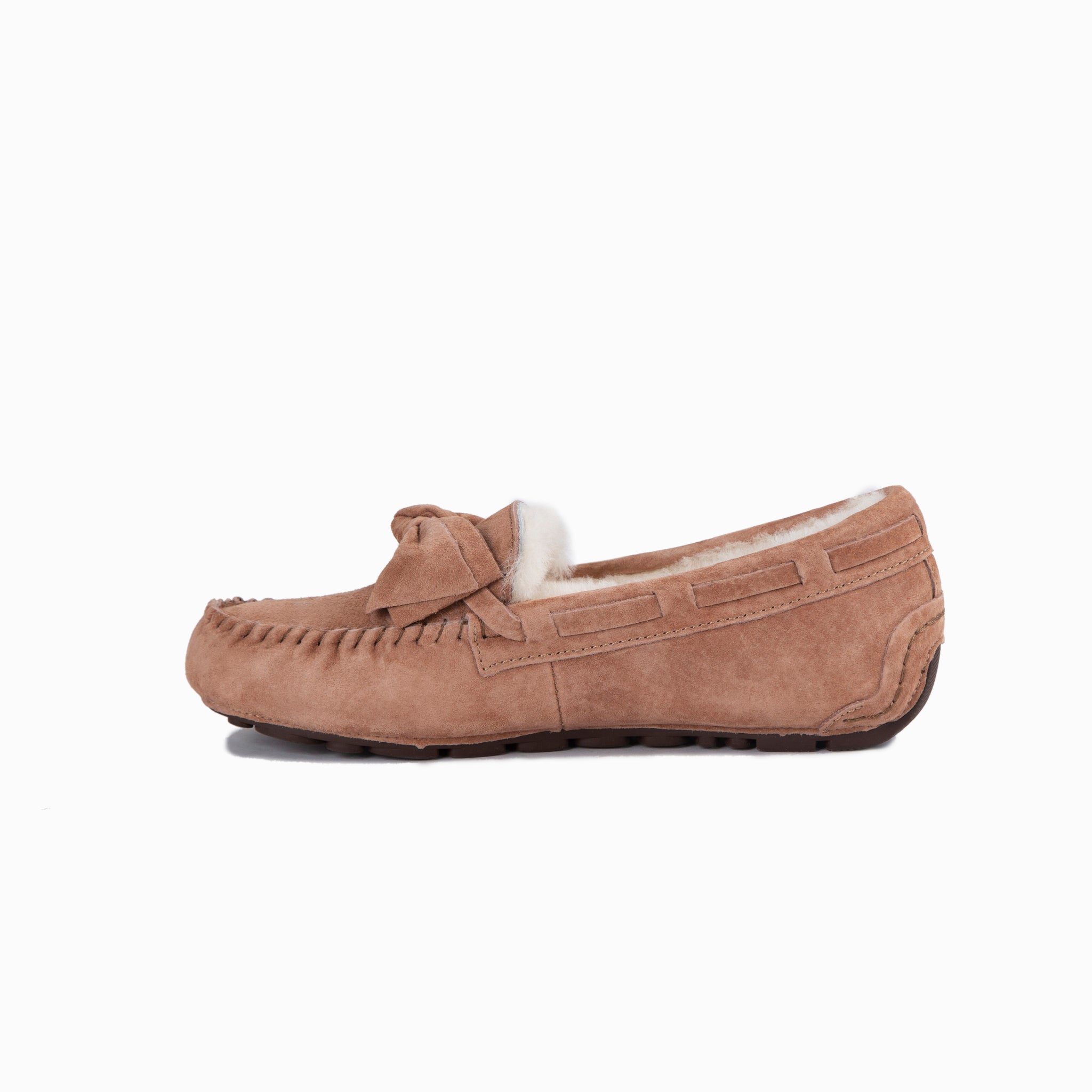 Ugg Remi Ladies Moccasin(Water Resistant) - Caramel