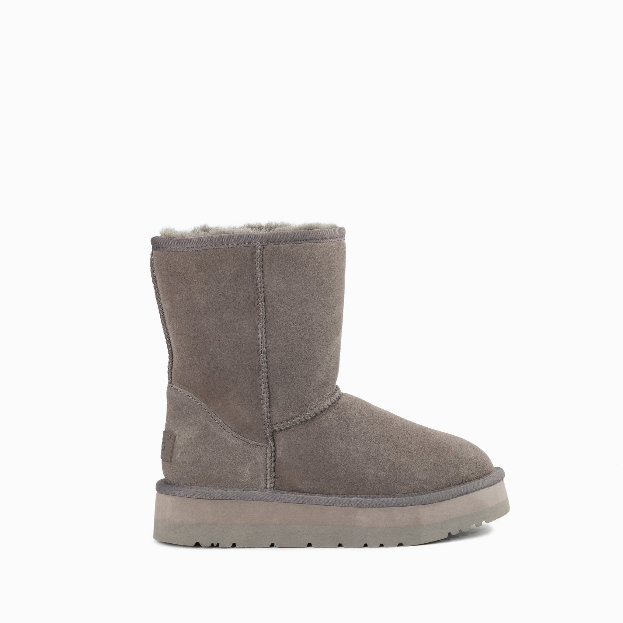 Ugg Classic Platform Short Boots (Water Resistant) - Grey