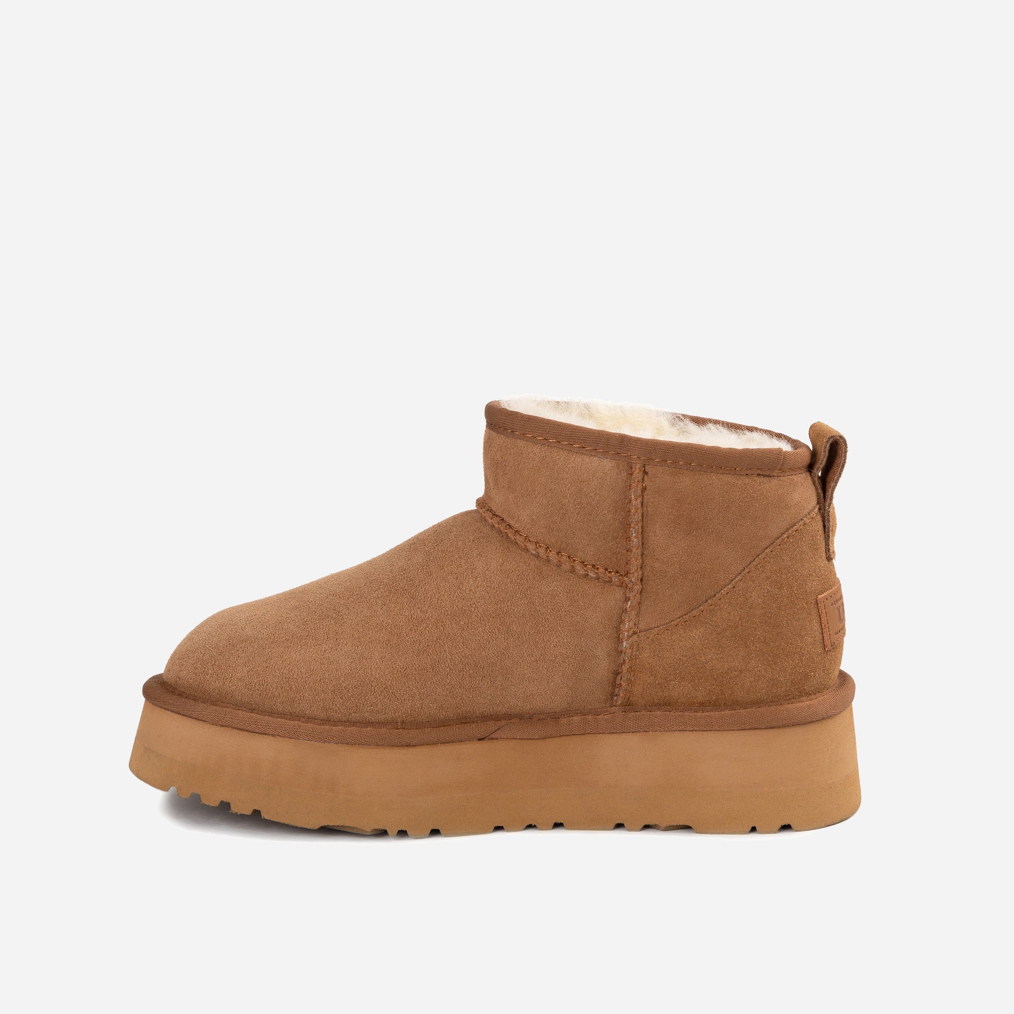 Ugg Classic Platform Ultra Mini Boots (Water Resistant) - Chestnut