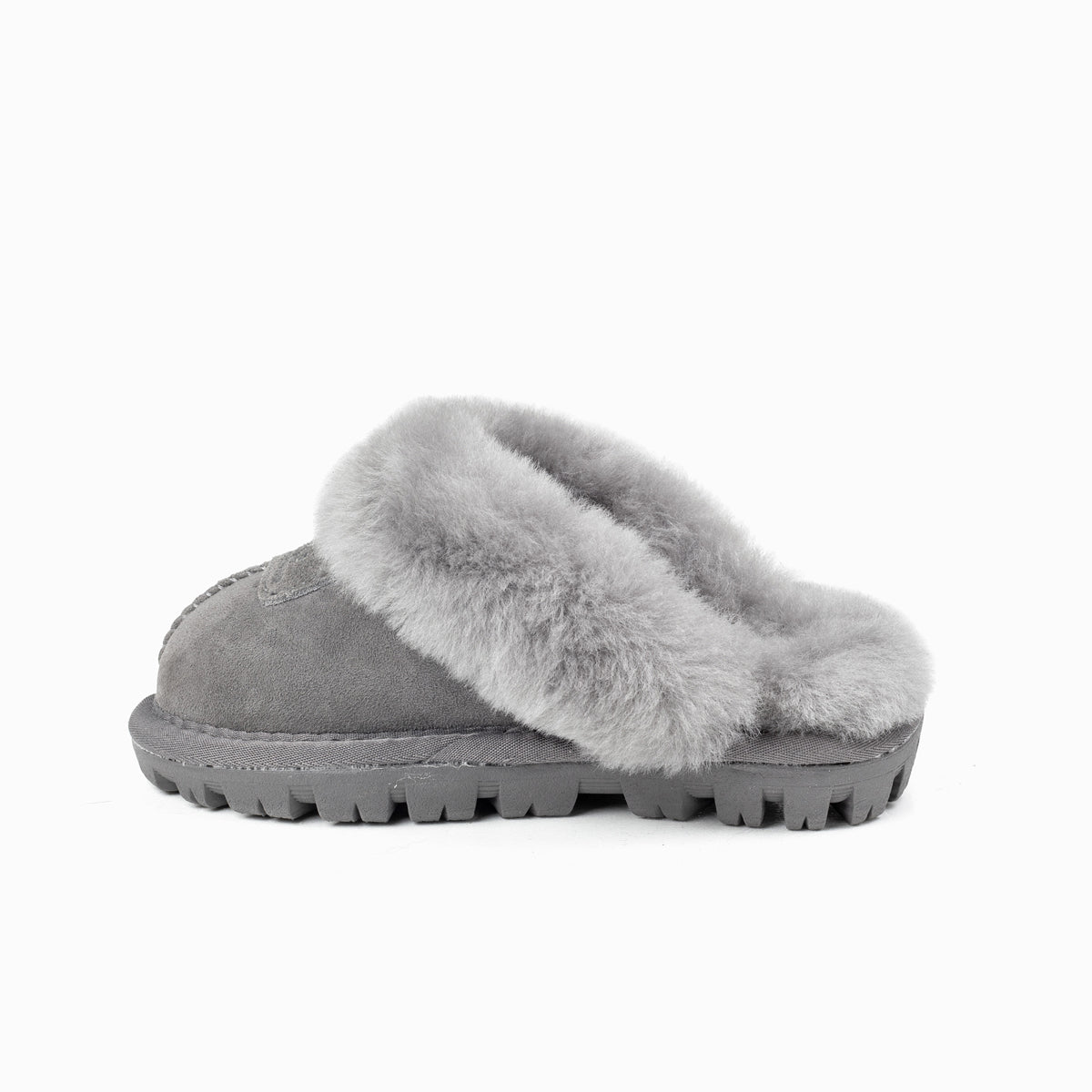 Ugg Kids Coquette Slipper (Water Resistant) - Grey