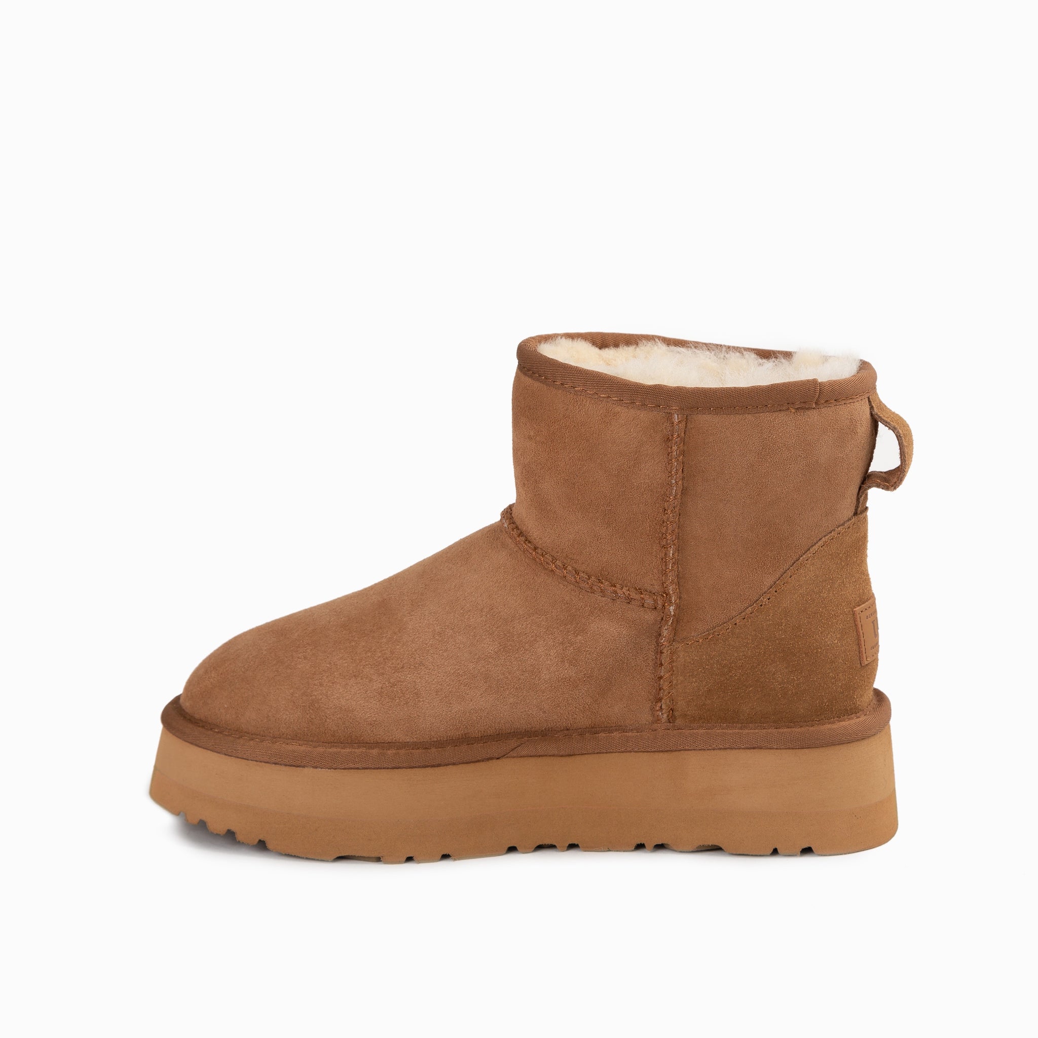 Ugg Classic Platform Mini Boots (Water Resistant) - Chestnut