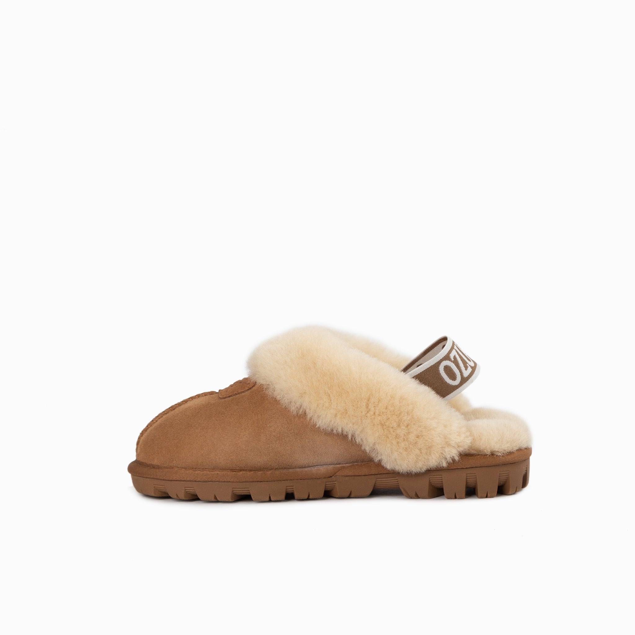Ugg Coquette Slipper (Elastic Backstrap) (Water Resistant) - Chestnut
