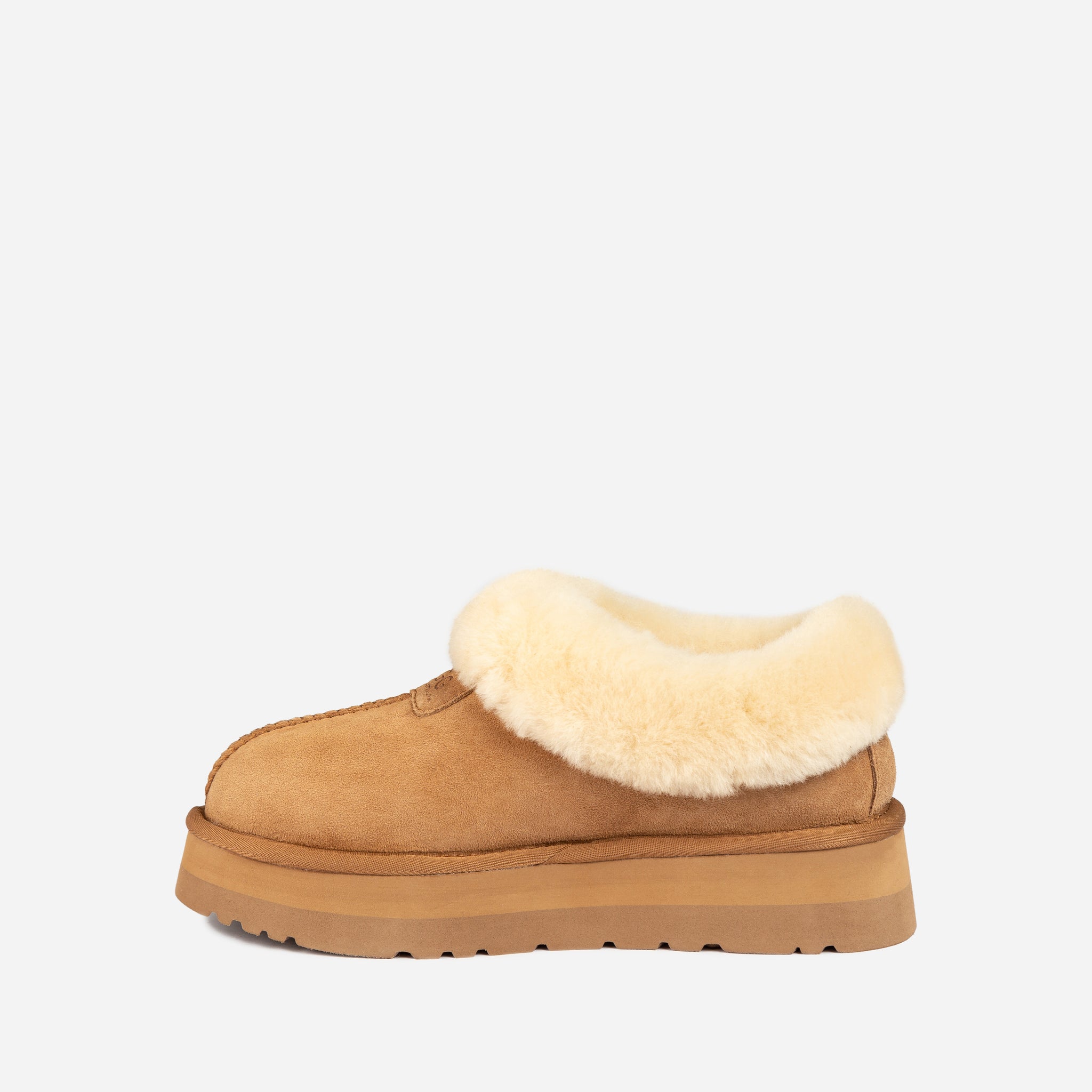 Ugg Daniela Ankle Platform Boots - Chestnut