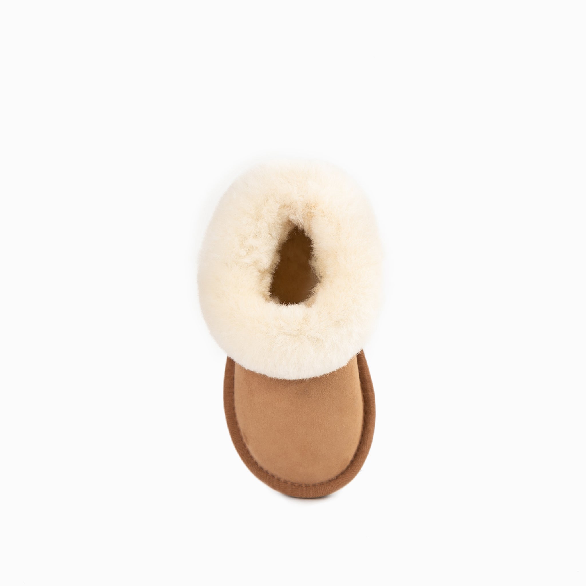 Ugg Kids Classic Fluff Mini Boots (Water Resistant) - Chestnut