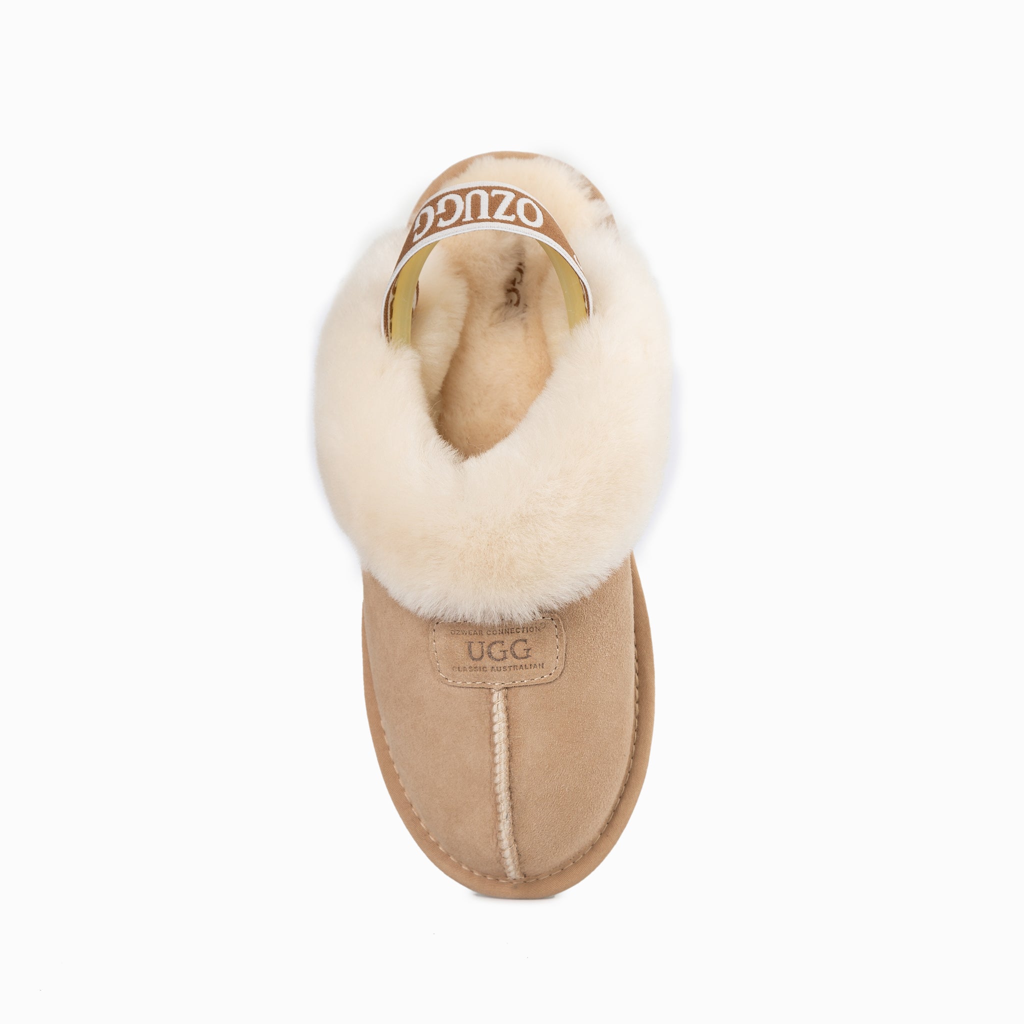 Ugg Coquette Slipper (Elastic Backstrap) (Water Resistant) - Sand