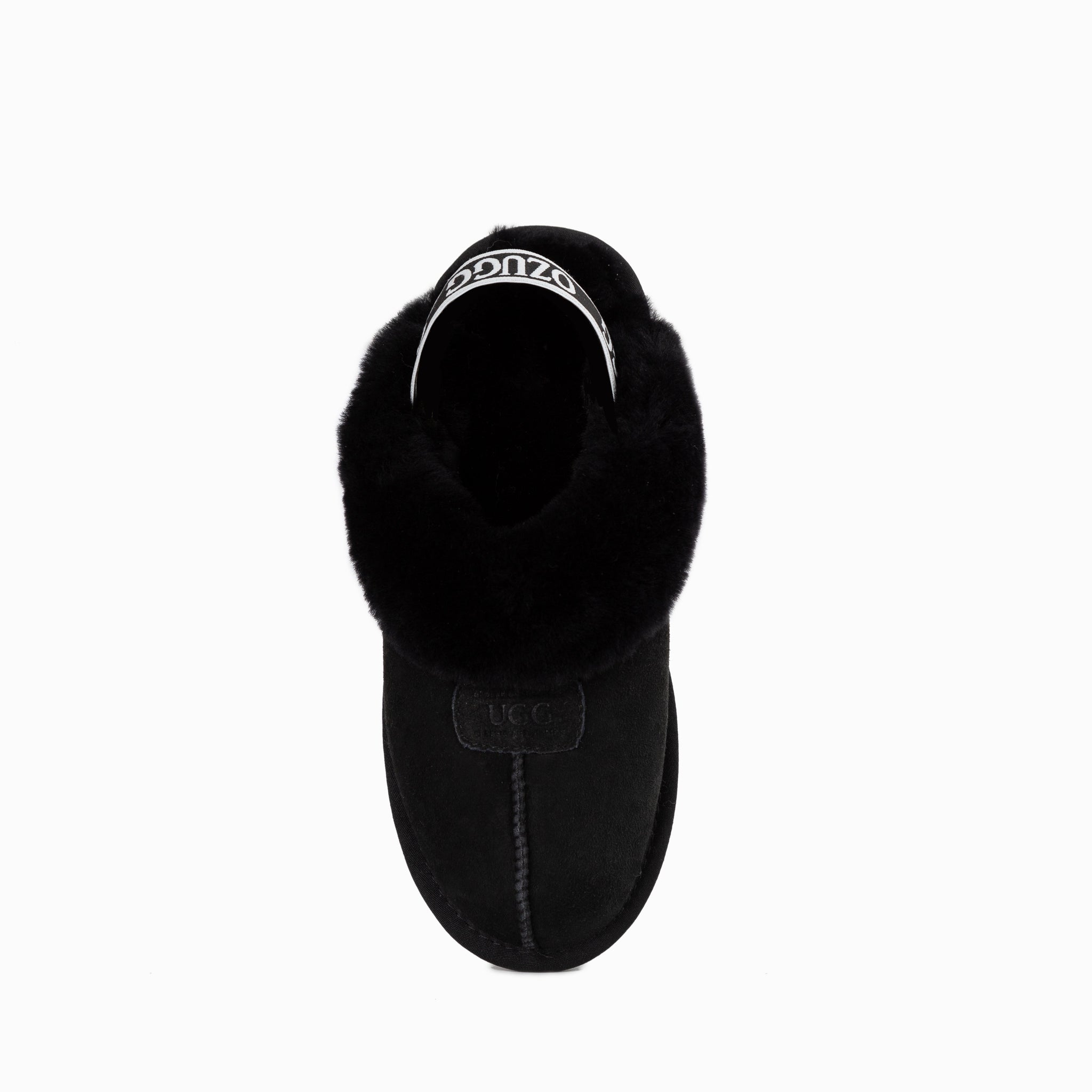 Ugg Coquette Slipper (Elastic Backstrap) (Water Resistant) - Black