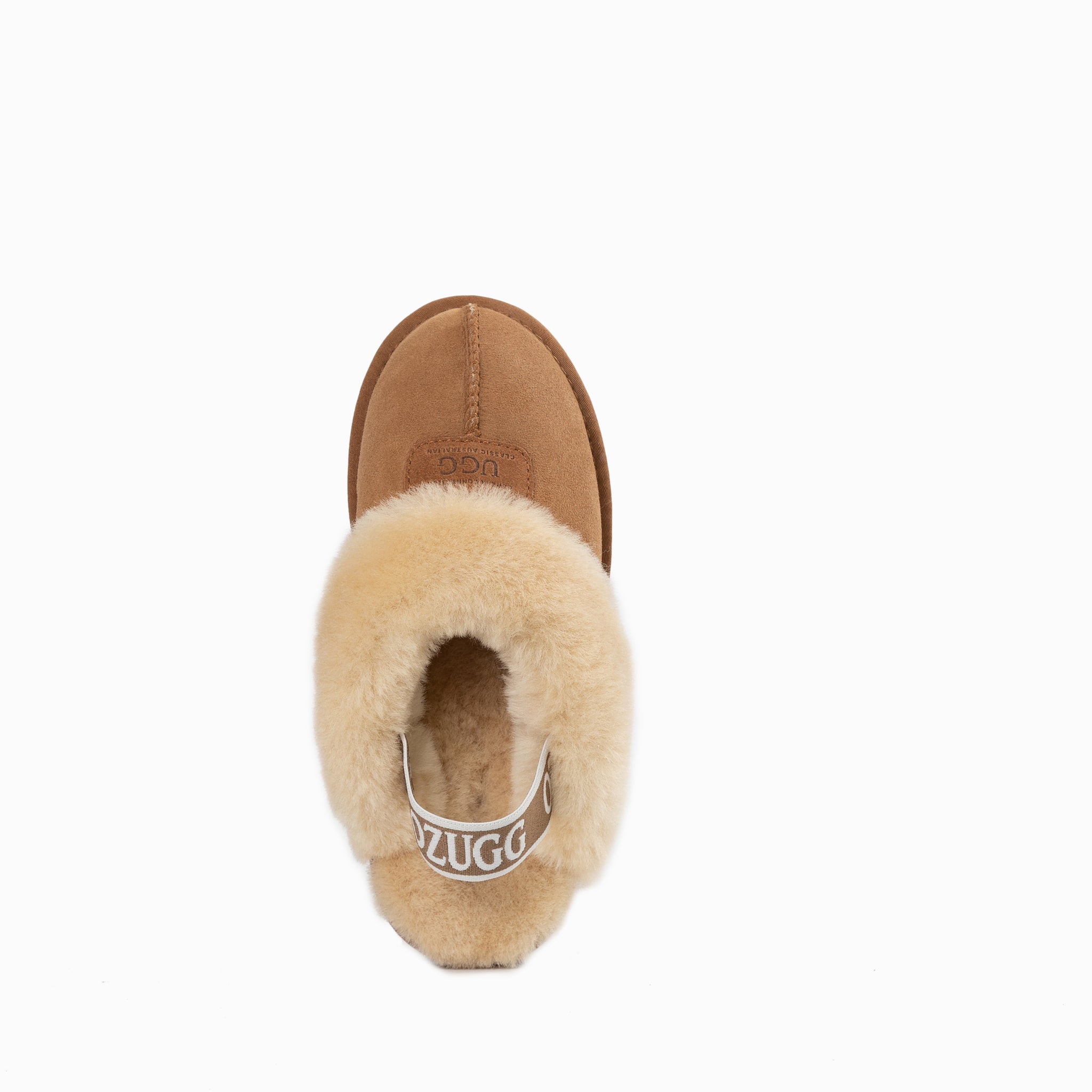 Ugg Coquette Slipper (Elastic Backstrap) (Water Resistant) - Chestnut