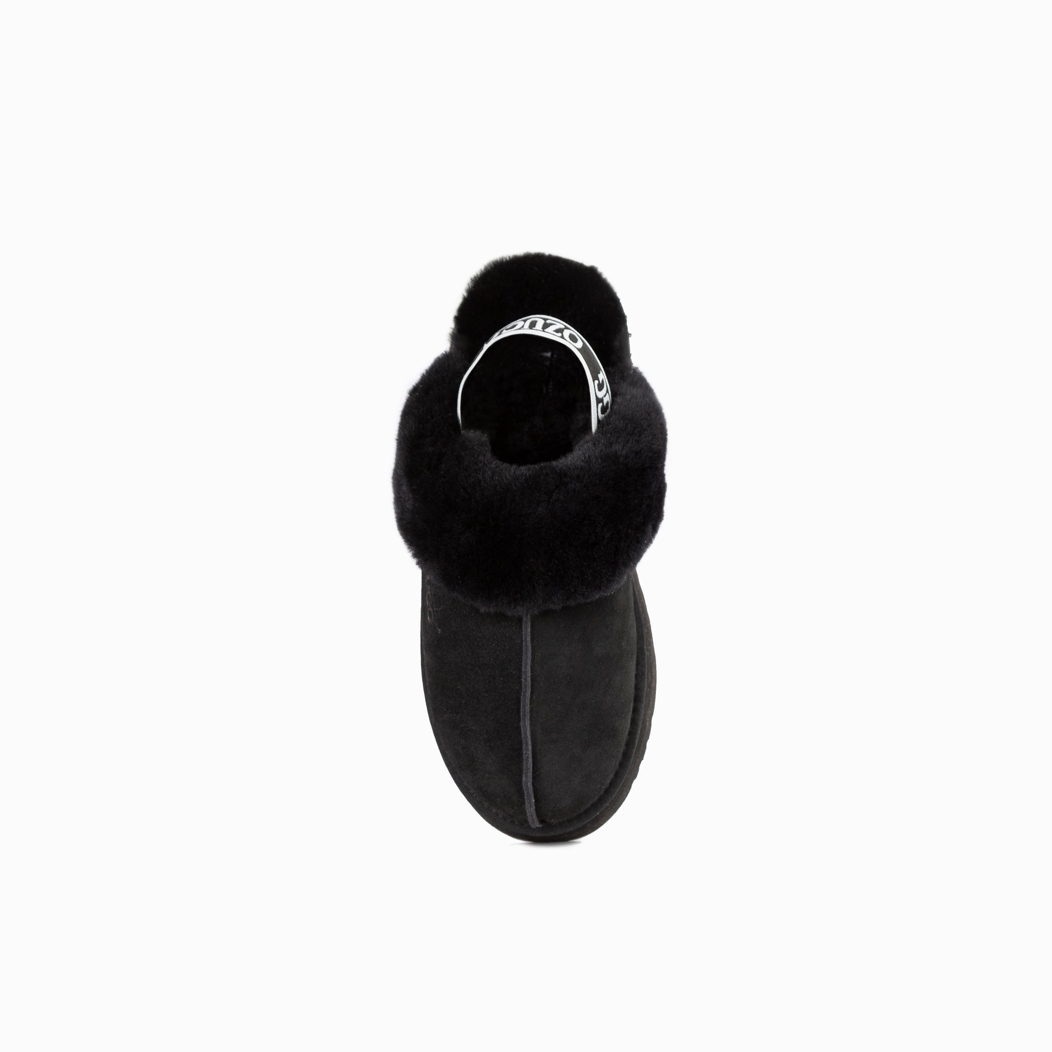 Ugg Platform Slipper (Elastic Backstrap) - Black
