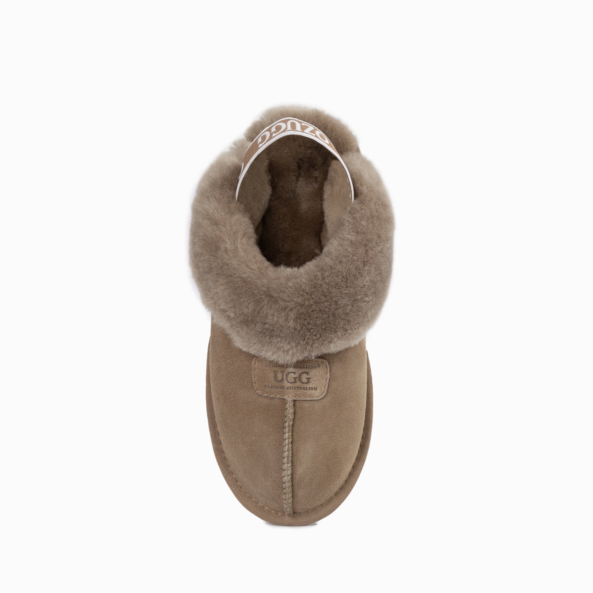 Ugg Coquette Slipper (Elastic Backstrap) (Water Resistant) - Olive