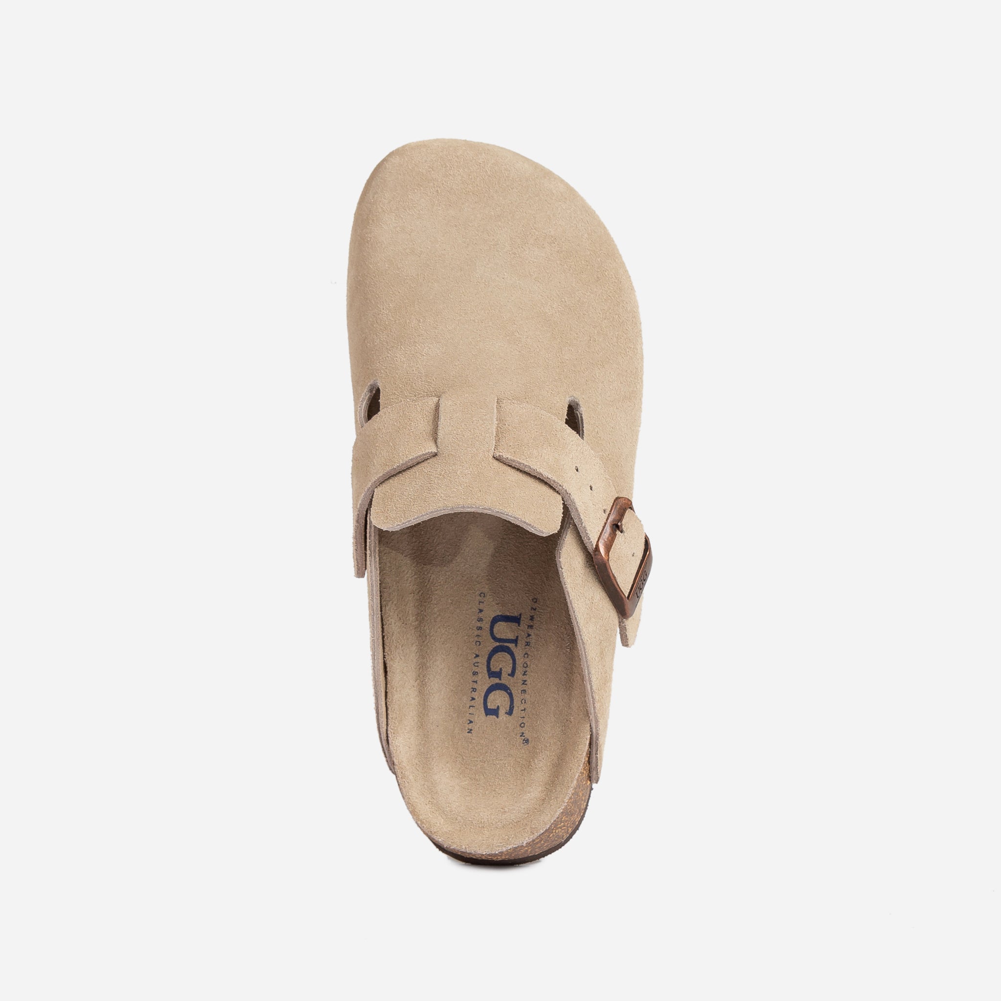 Ugg Aussie Soft Footbed  Unisex Slipper - Taupe