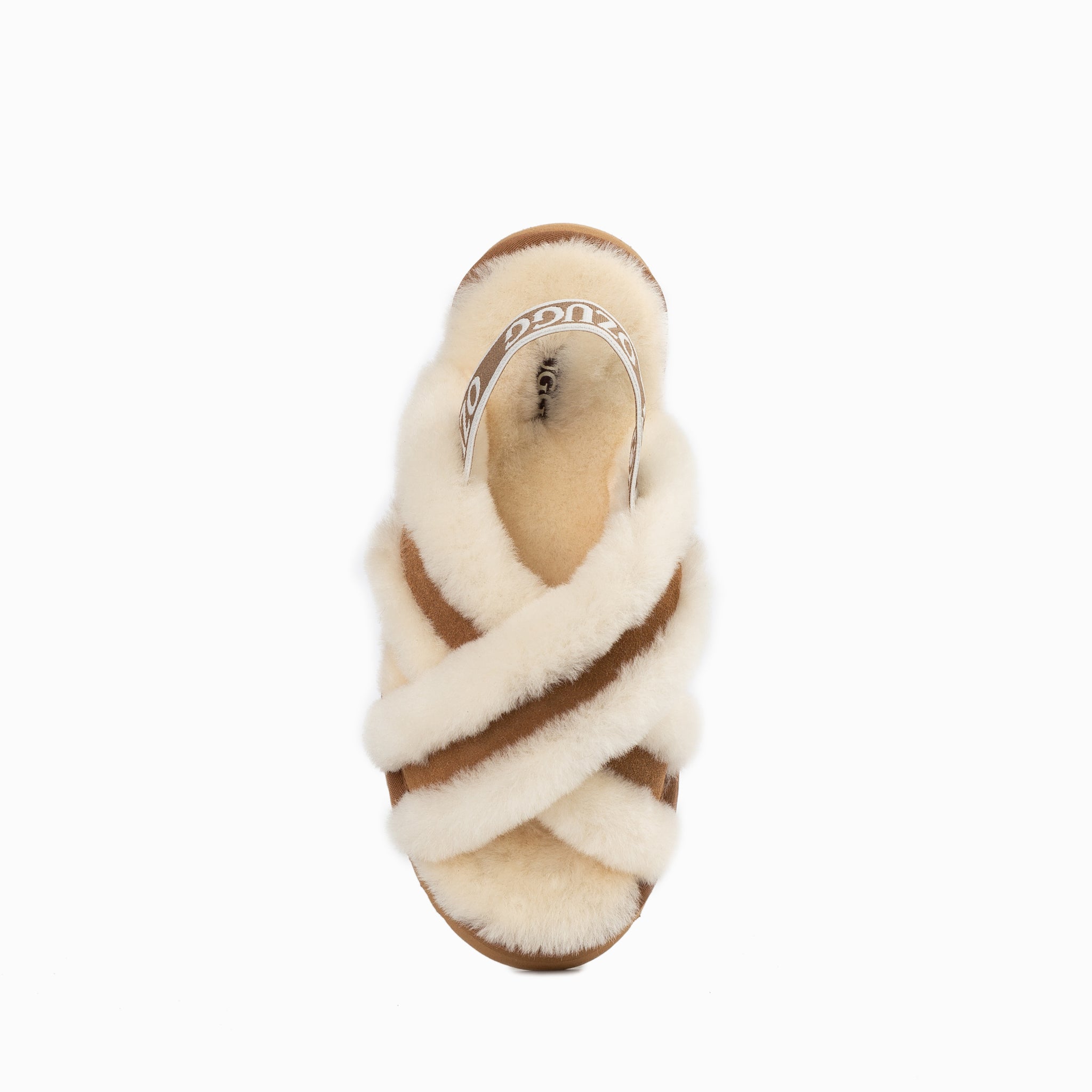 Ugg Adele Platform Slipper(Elastic Backstrap) (Water Resistant) - Chestnut