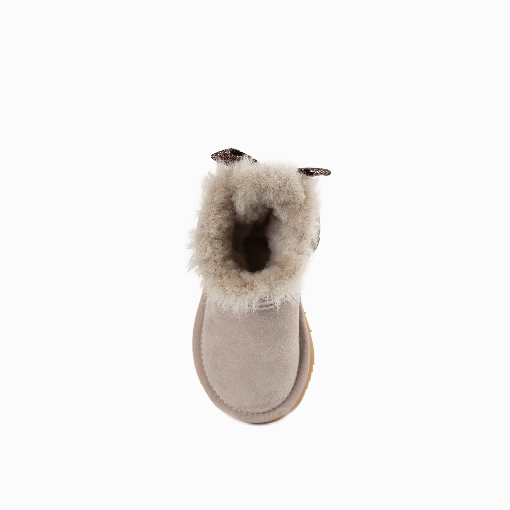 Ugg Kids Bailey Bow (Glitz) Boots - Goat