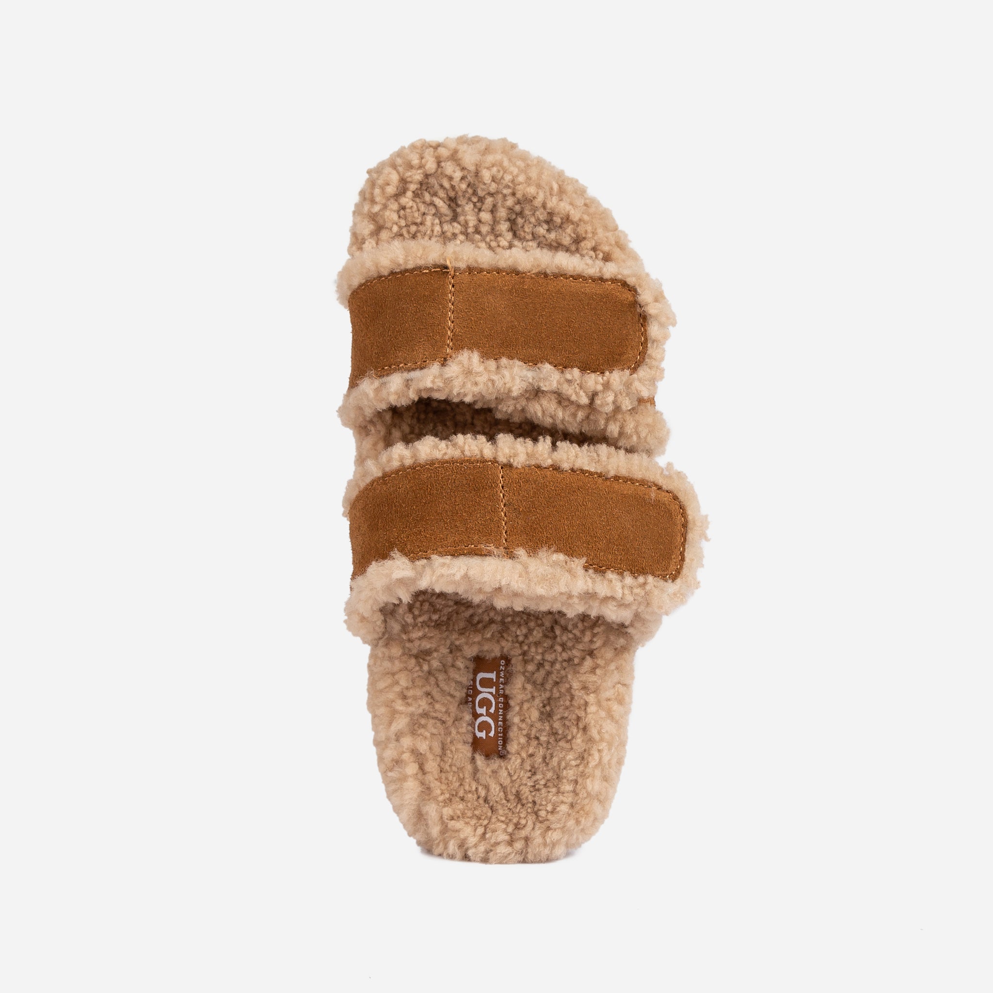 Ugg Arizona Shearling Slides - Chestnut