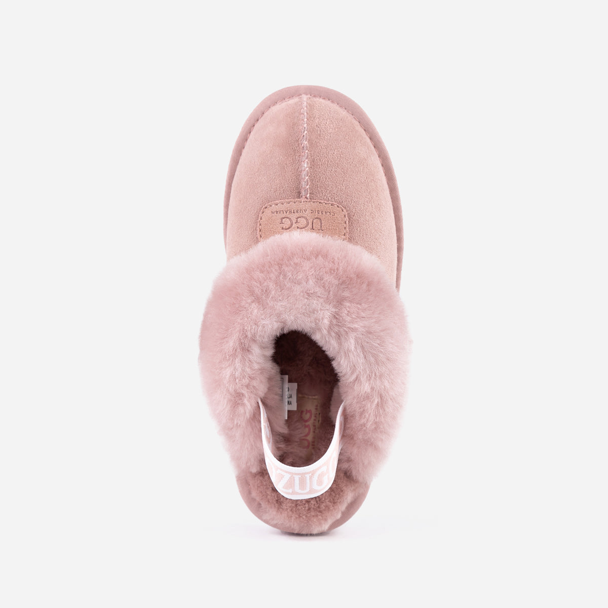Ugg Coquette Slipper (Elastic Backstrap) (Water Resistant) - Rosybrown