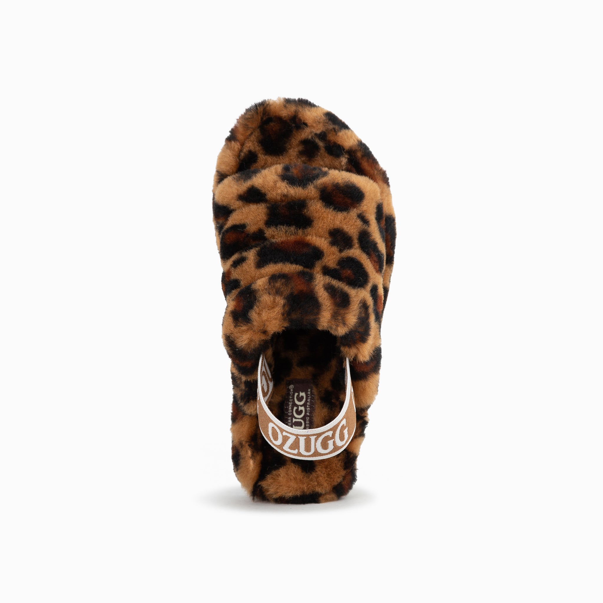 Ugg Kids Brooklyn  Fluff Slide - Leopard