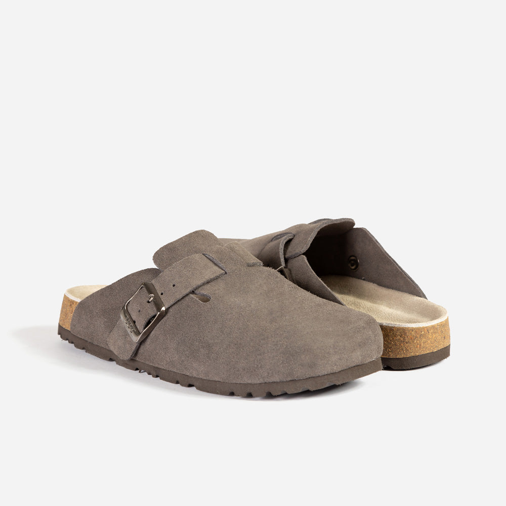 Ugg Aussie Soft Footbed  Unisex Slipper - Grey