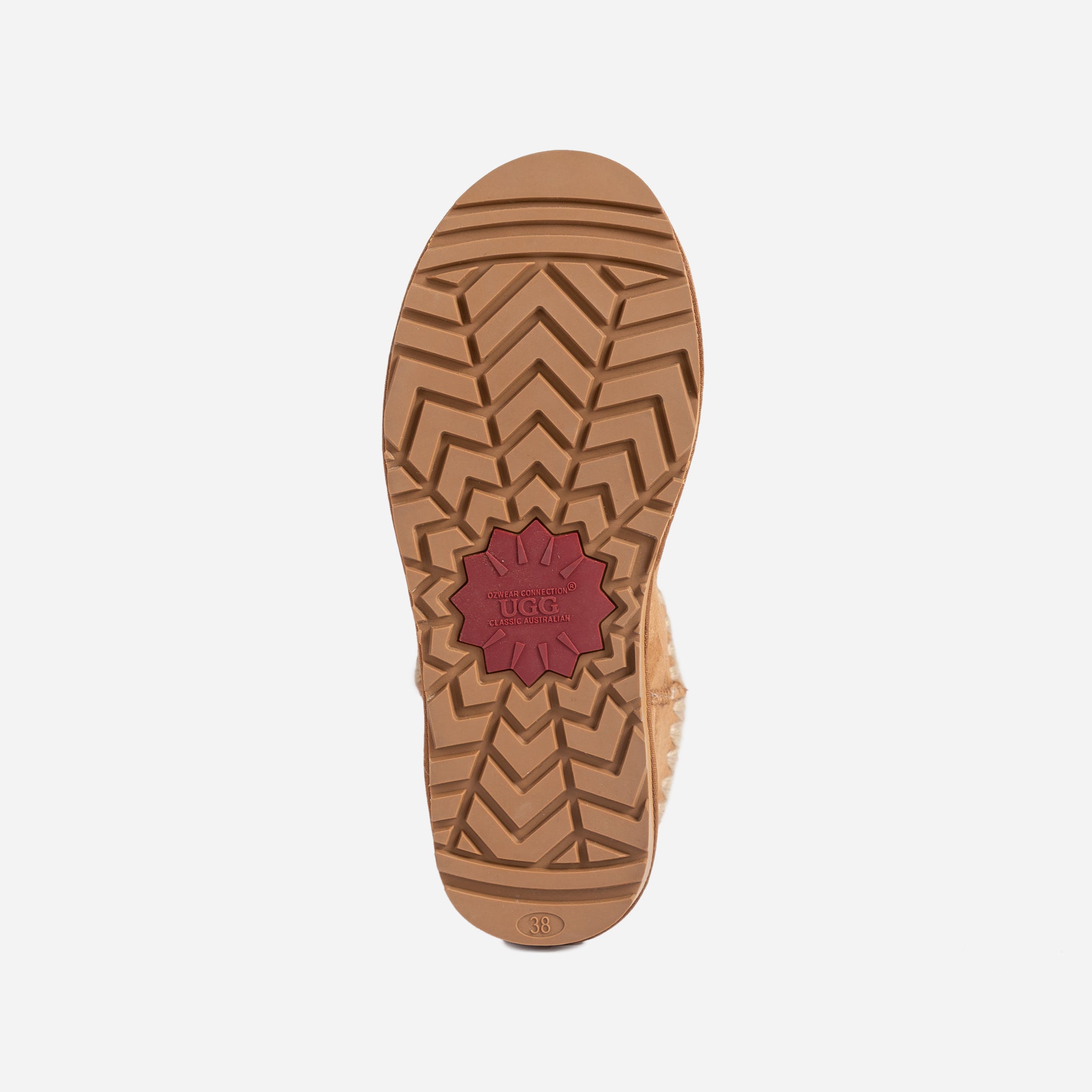Ugg Eskimo Buckled Platform Mini Boots - Chestnut