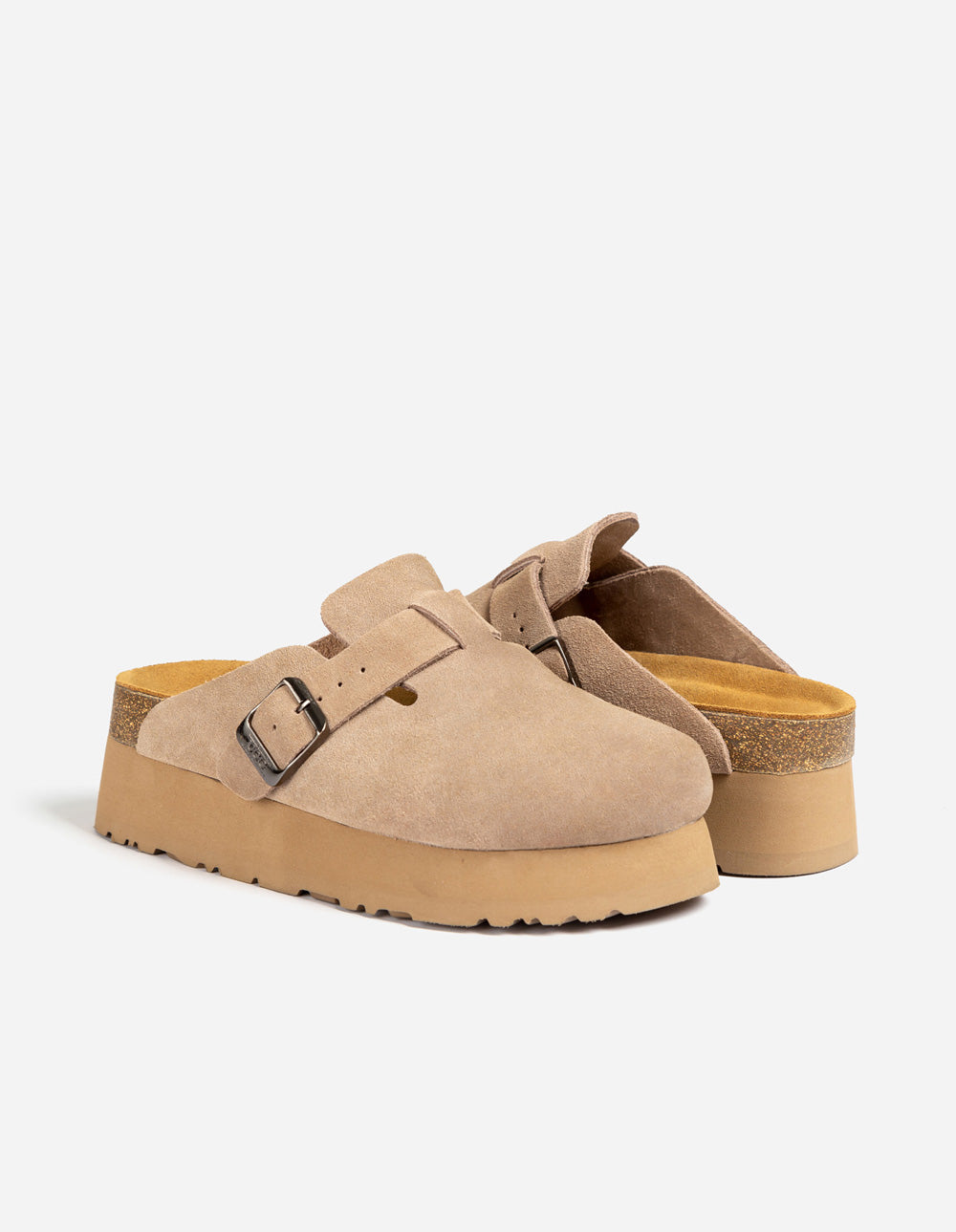 Ugg Women Aussie Platform Soft Footbed in Taupe