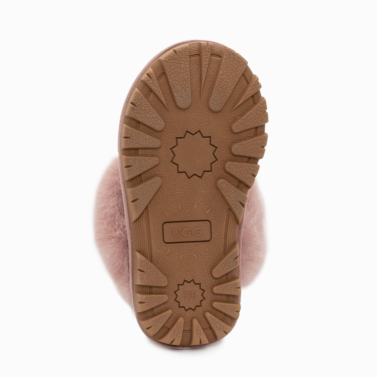 Ugg Kids Coquette Slipper (Water Resistant) - Rosybrown
