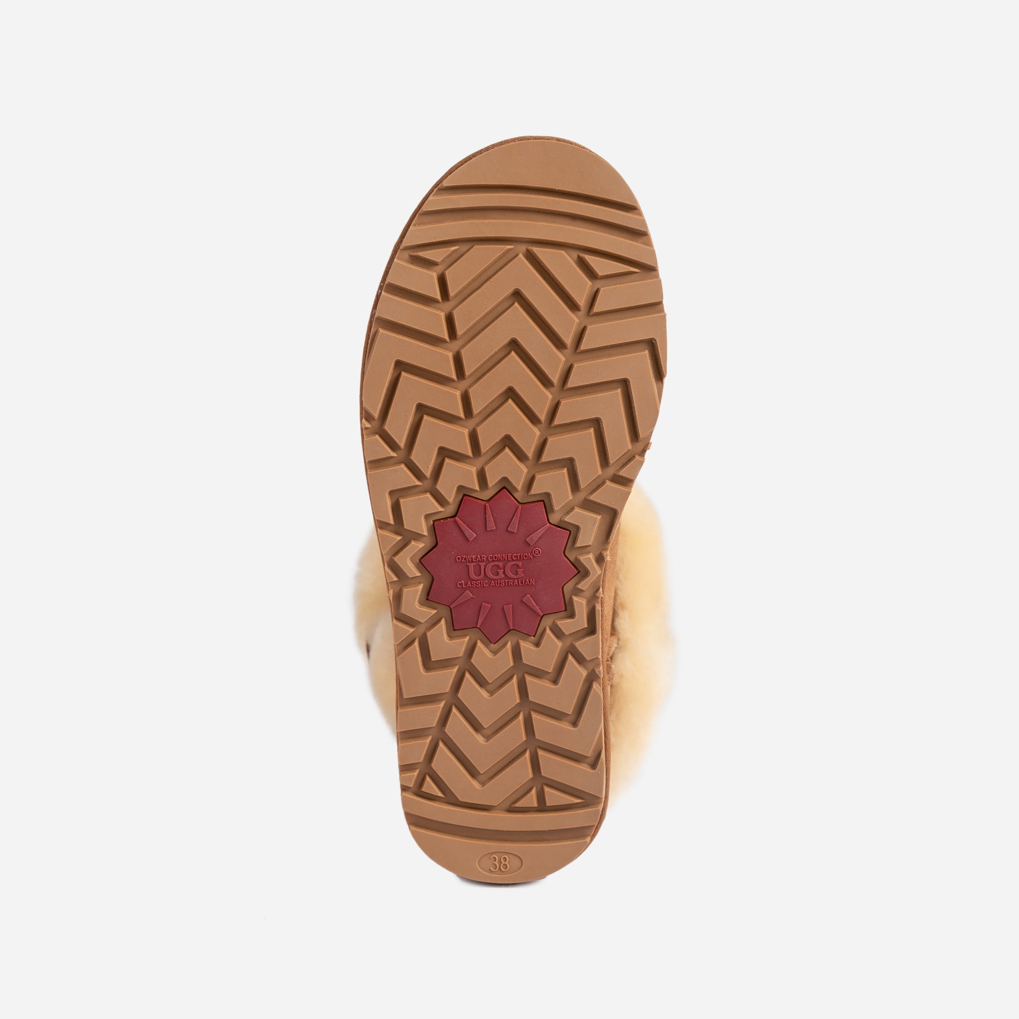 Ugg Horns Button Mini Boots - Chestnut