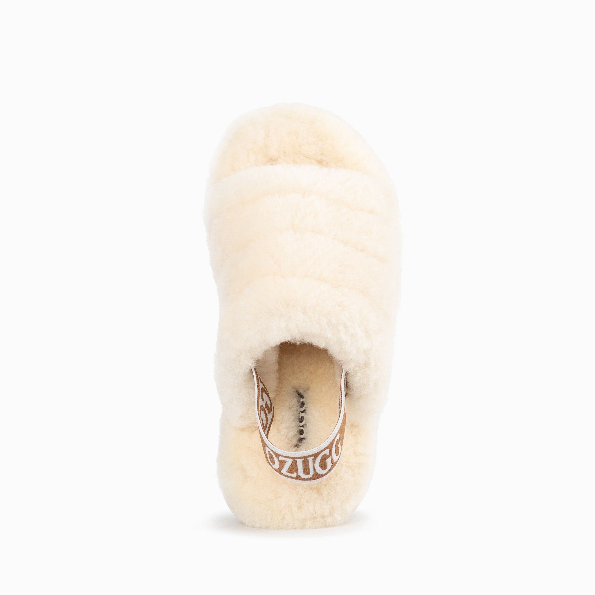 Ugg Kids Brooklyn Fluff Slide - Natural