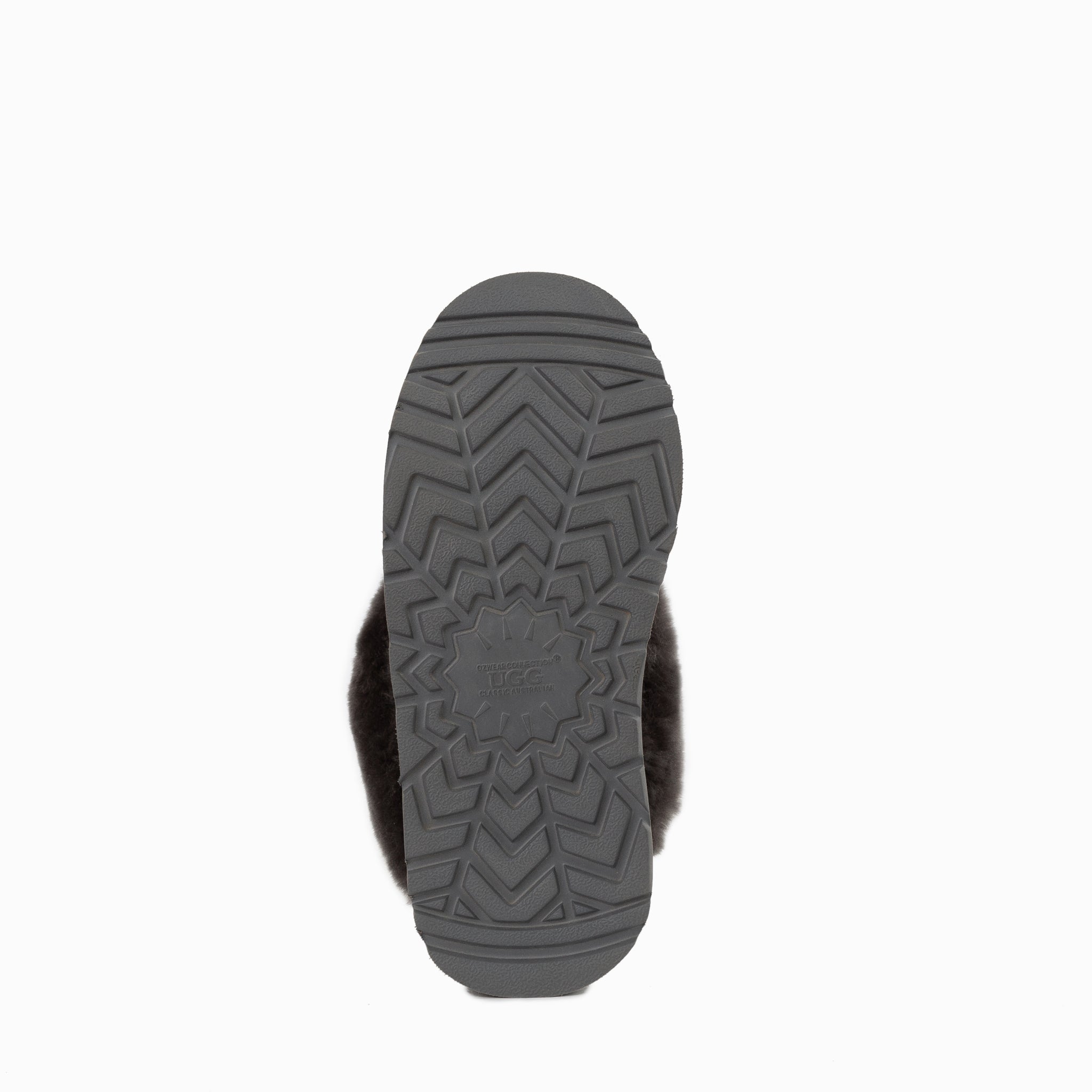 Ugg Coquette Platform Slipper (Elastic Backstrap)(Water Resistant) - Grey
