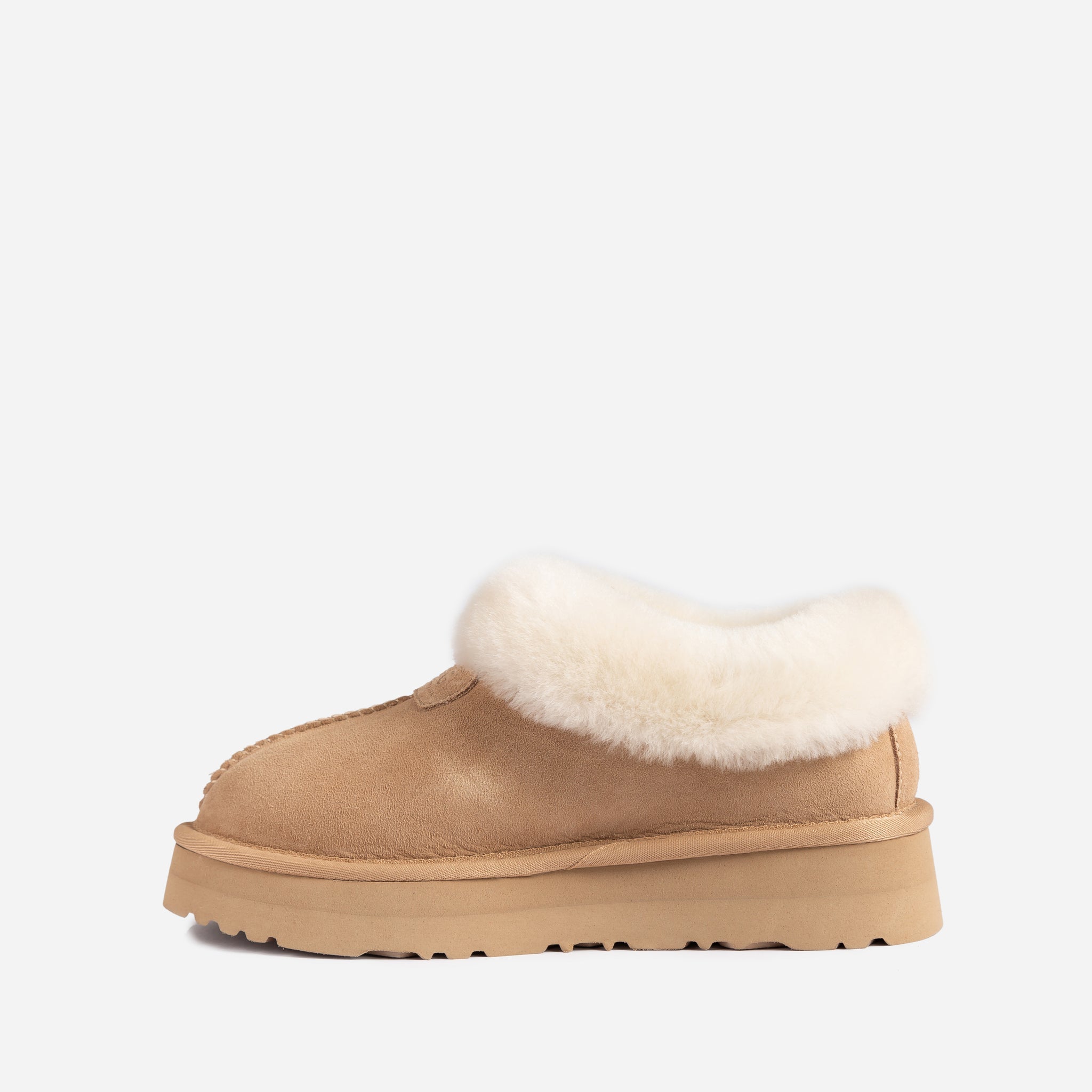 Ugg Daniela Ankle Platform Boots - Sand