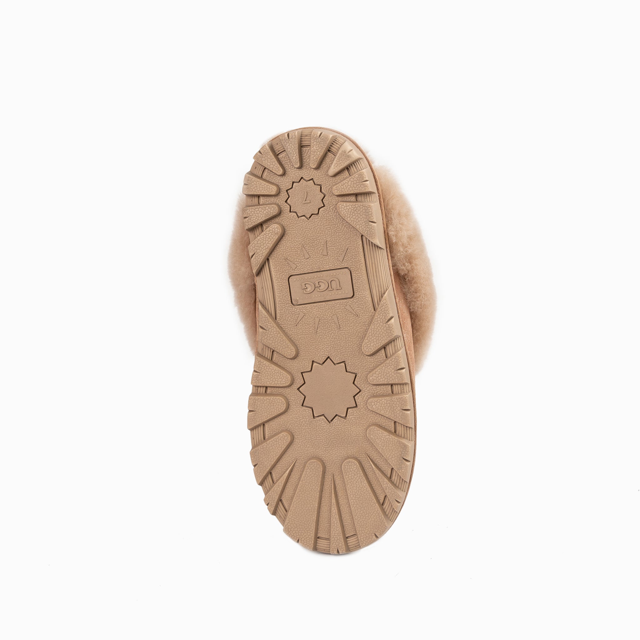 Ugg Coquette Slipper (Foil Print)(Water Resistant) - Chestnut