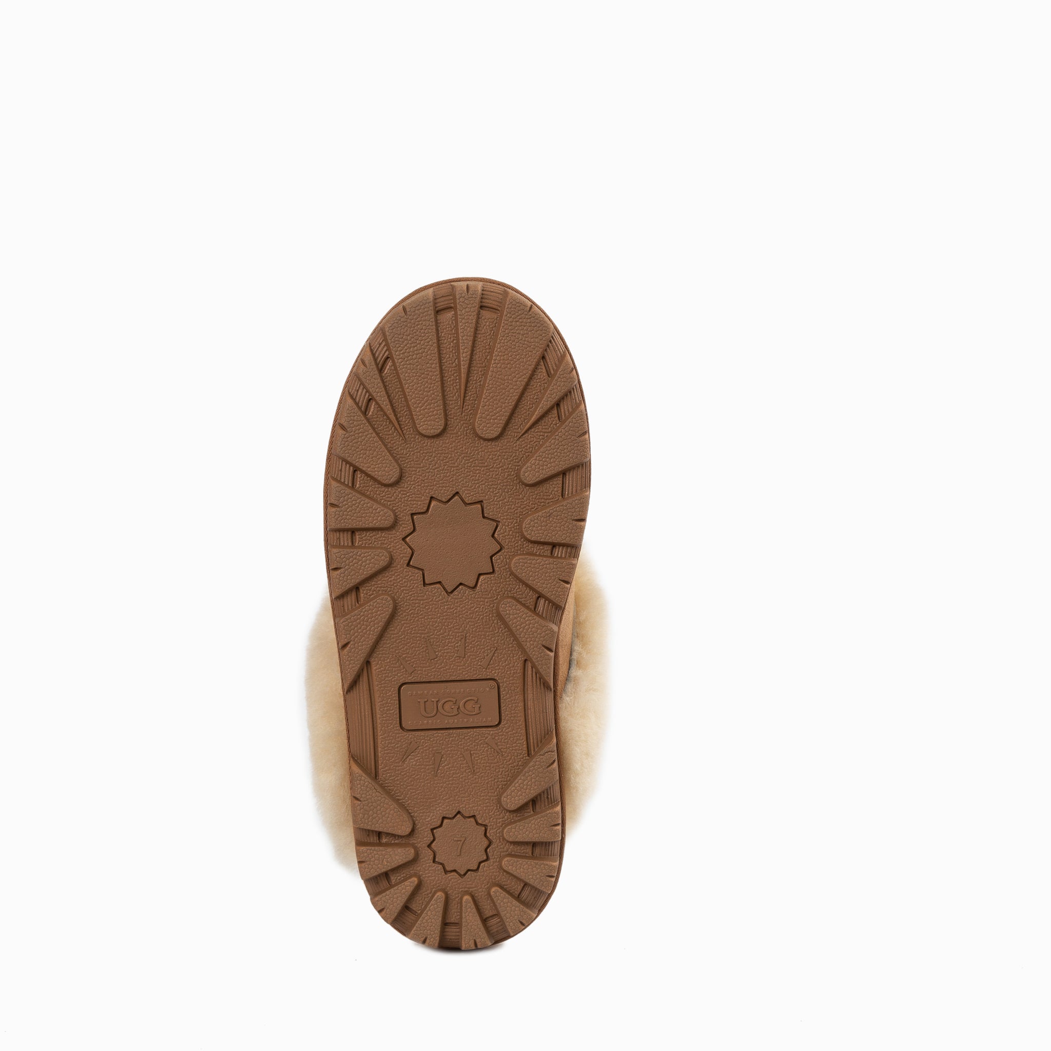 Ugg Coquette Slipper (Elastic Backstrap) (Water Resistant) - Chestnut