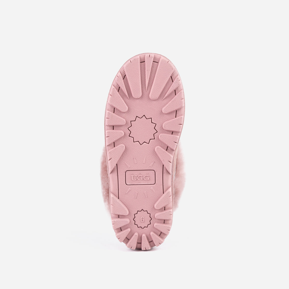 Ugg Coquette Slipper (Elastic Backstrap) (Water Resistant) - Rosybrown