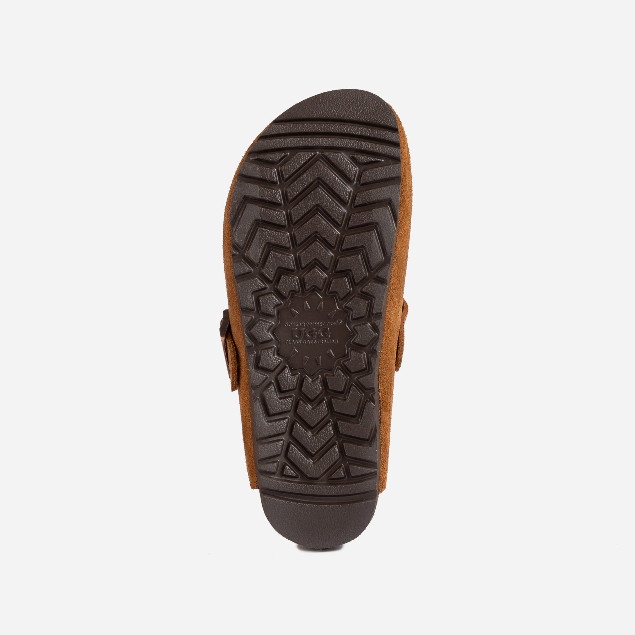 Ugg Aussie Soft Footbed  Unisex Slipper - Chestnut