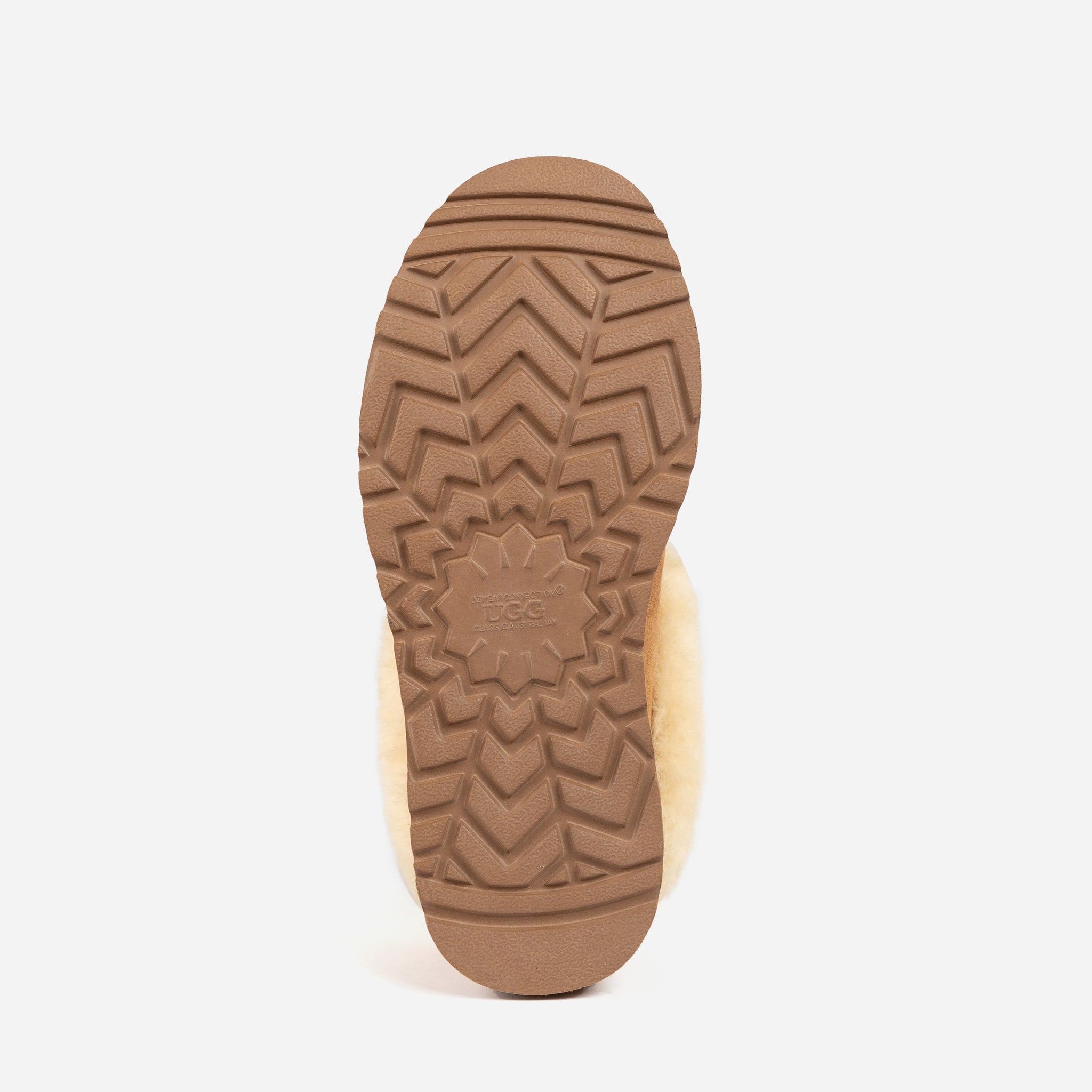Ugg Daniela Ankle Platform Boots - Chestnut