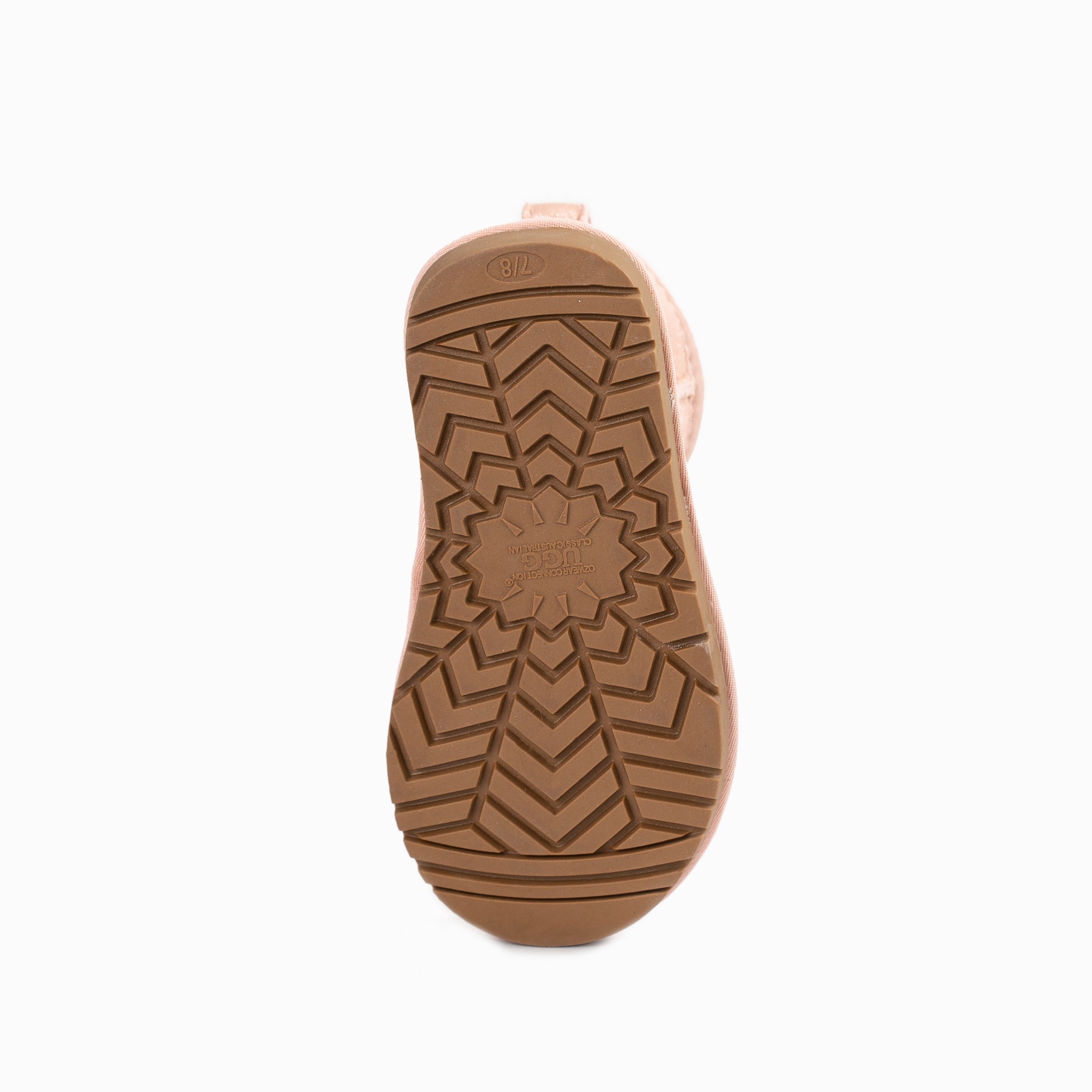 Ugg Kids Classic Mini (Metallic)Boots (Water Resistant) - Metallicpink