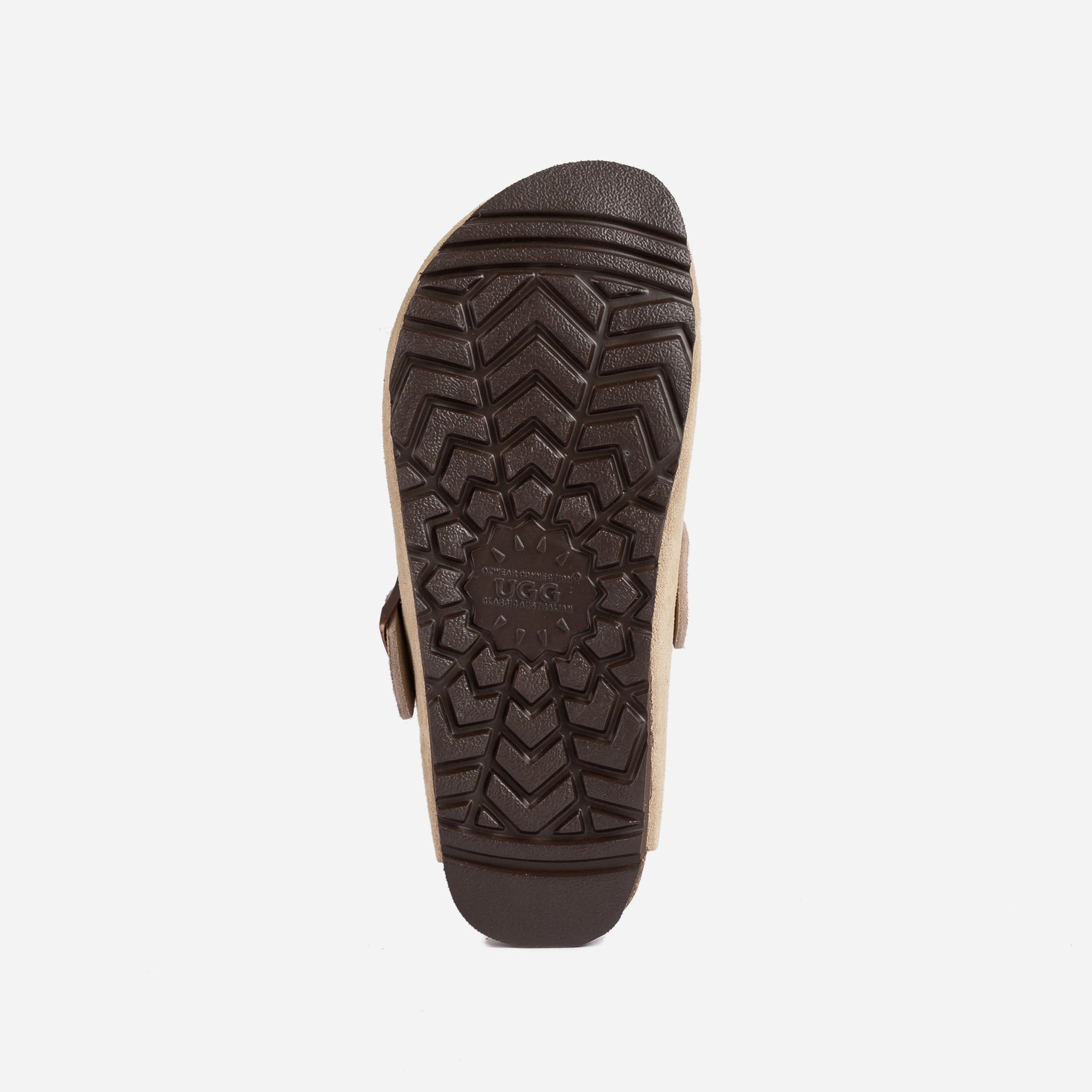 Ugg Aussie Soft Footbed  Unisex Slipper - Taupe