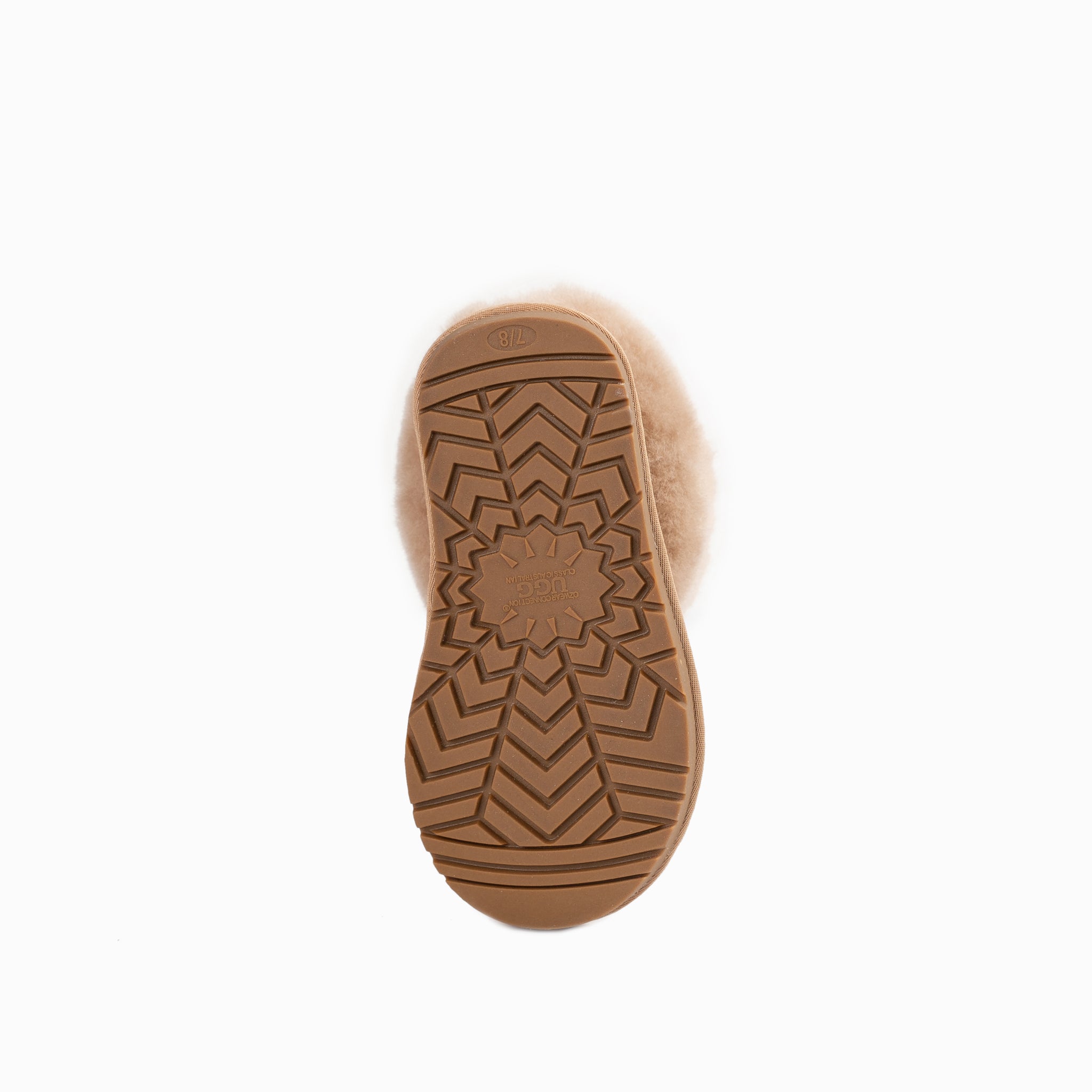 Ugg Kids Classic Fluff Mini Boots (Water Resistant) - Bronze