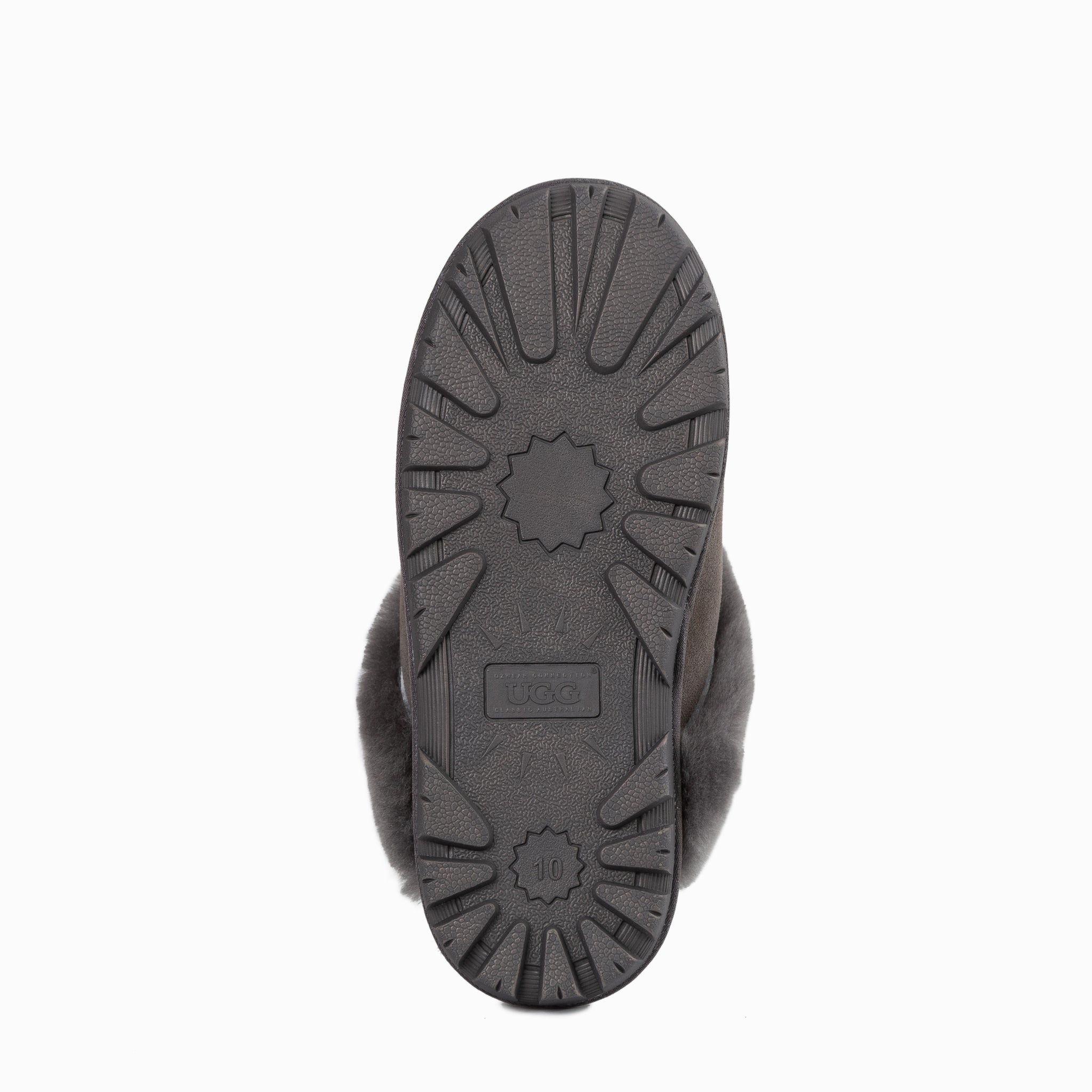 Ugg Coquette Slipper (Elastic Backstrap) (Water Resistant) - Grey