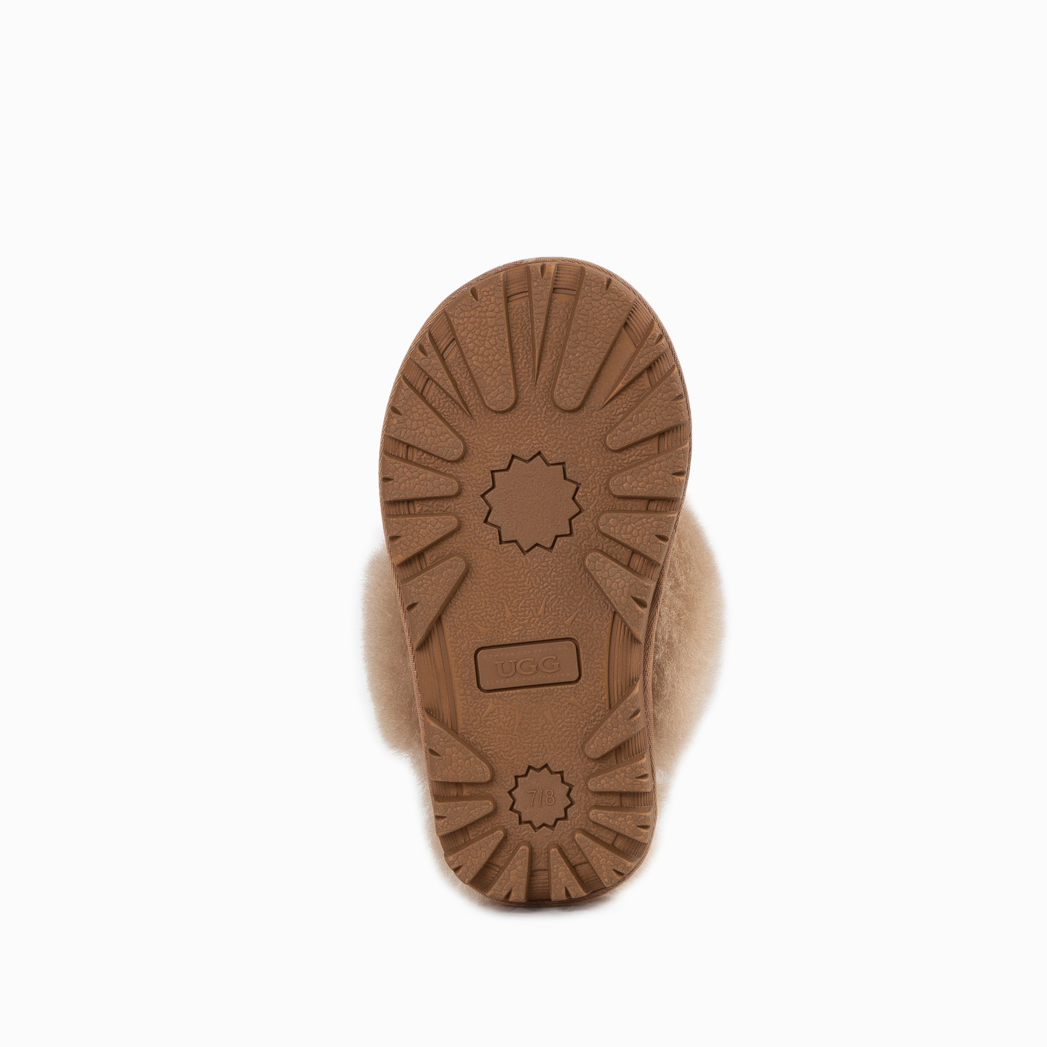 Ugg Kids Coquette  Slipper (Elastic Backstrap)( Water Resistant) - Bronze