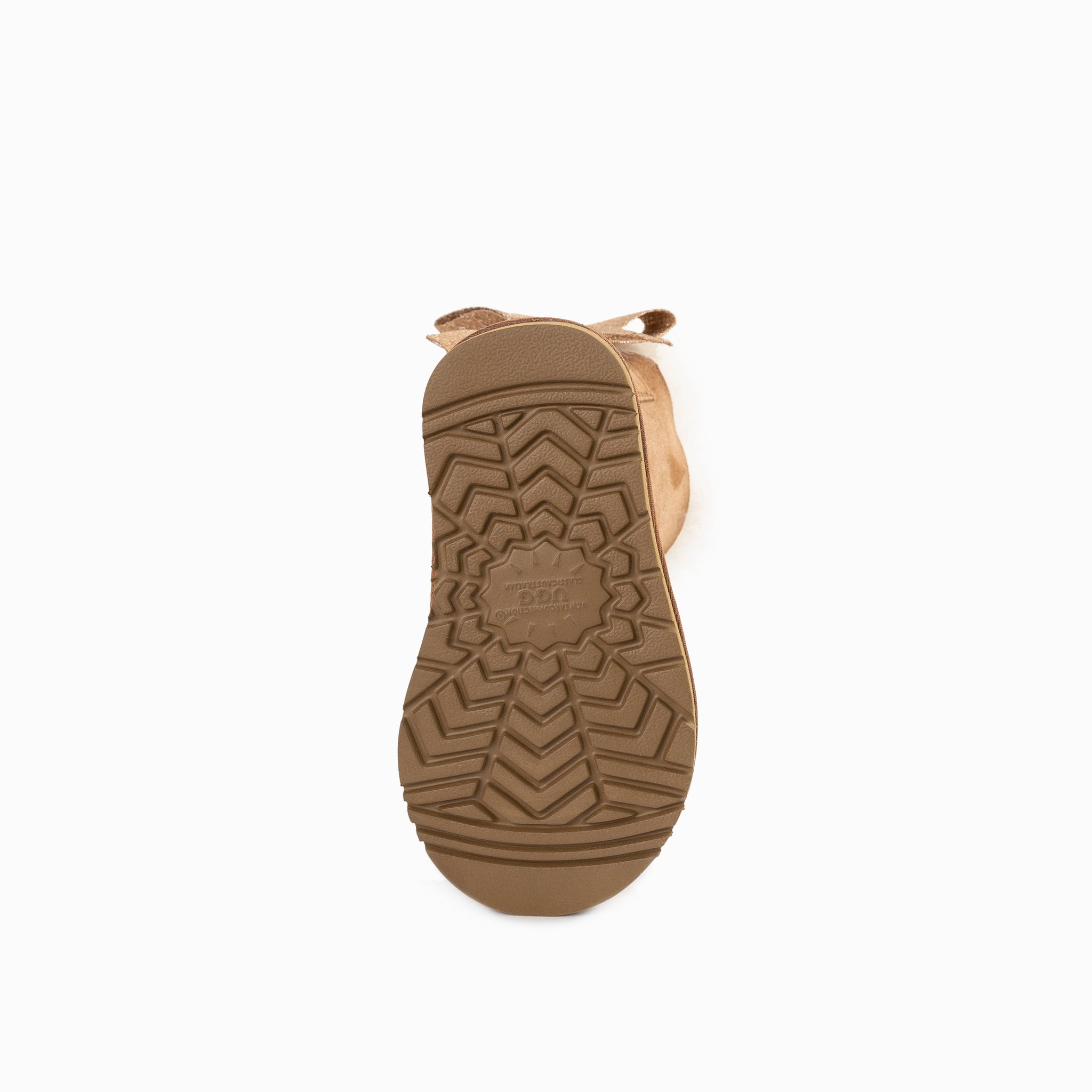 Ugg Kids Bailey Bow (Glitz) Boots - Chestnut