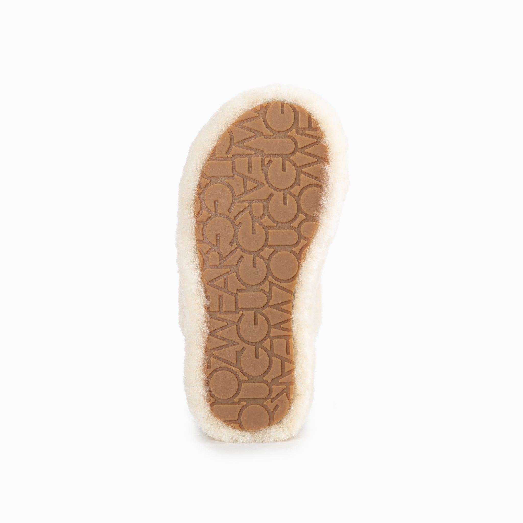Ugg Kids Brooklyn Fluff Slide - Natural