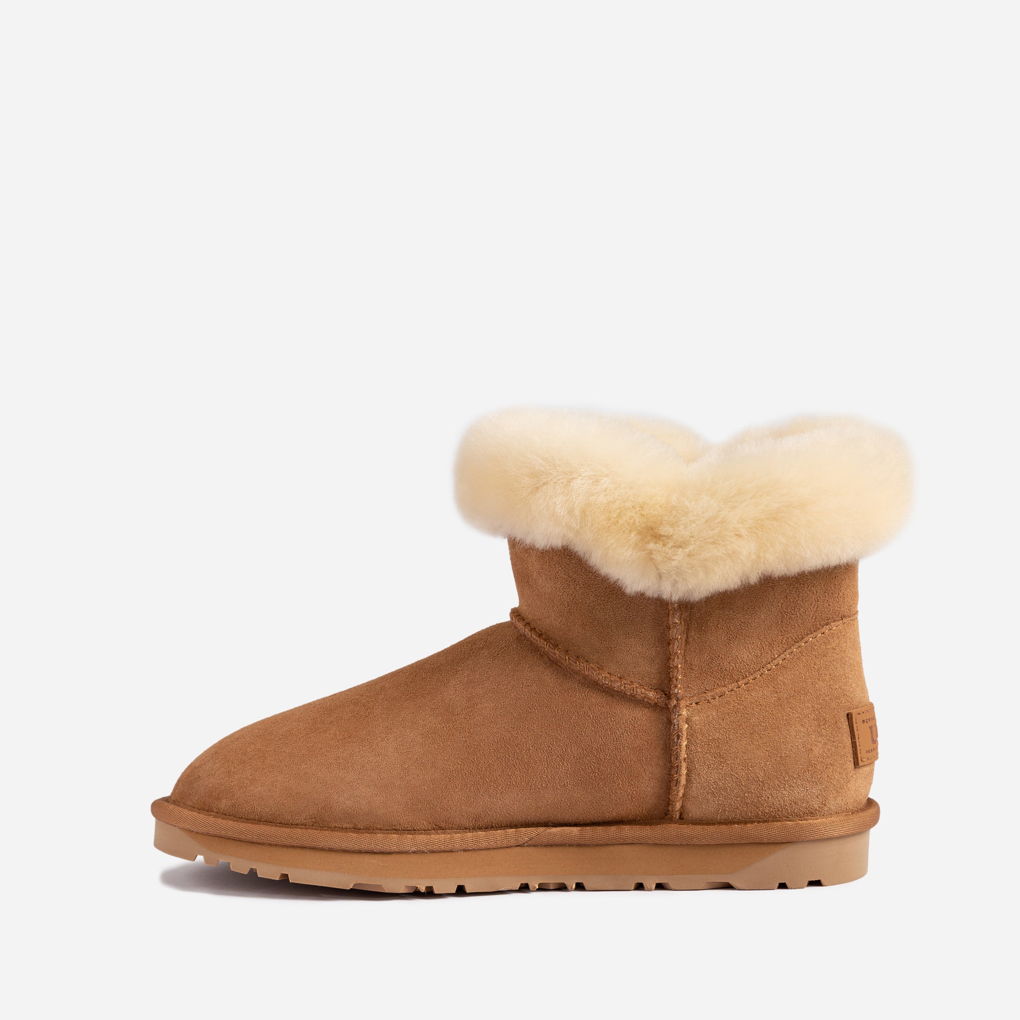 Ugg Horns Button Mini Boots - Chestnut