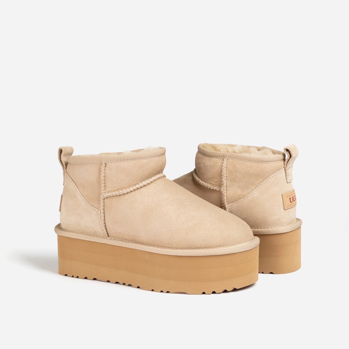 Ugg Classic Platform Ultra Mini Boots - Dove