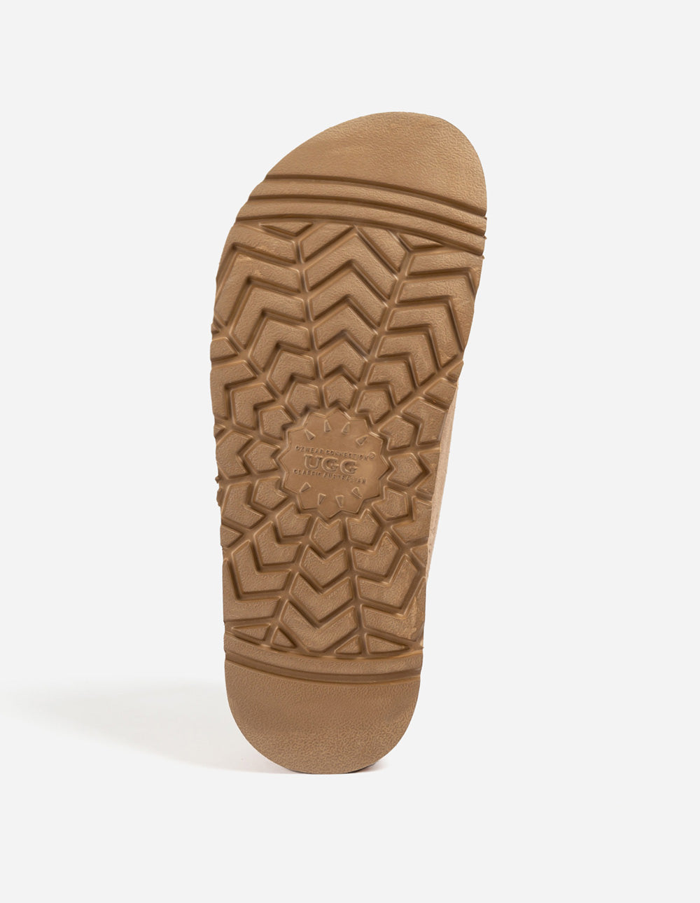 Ugg Women Aussie Victoria Platform Suede Leather in Taupe